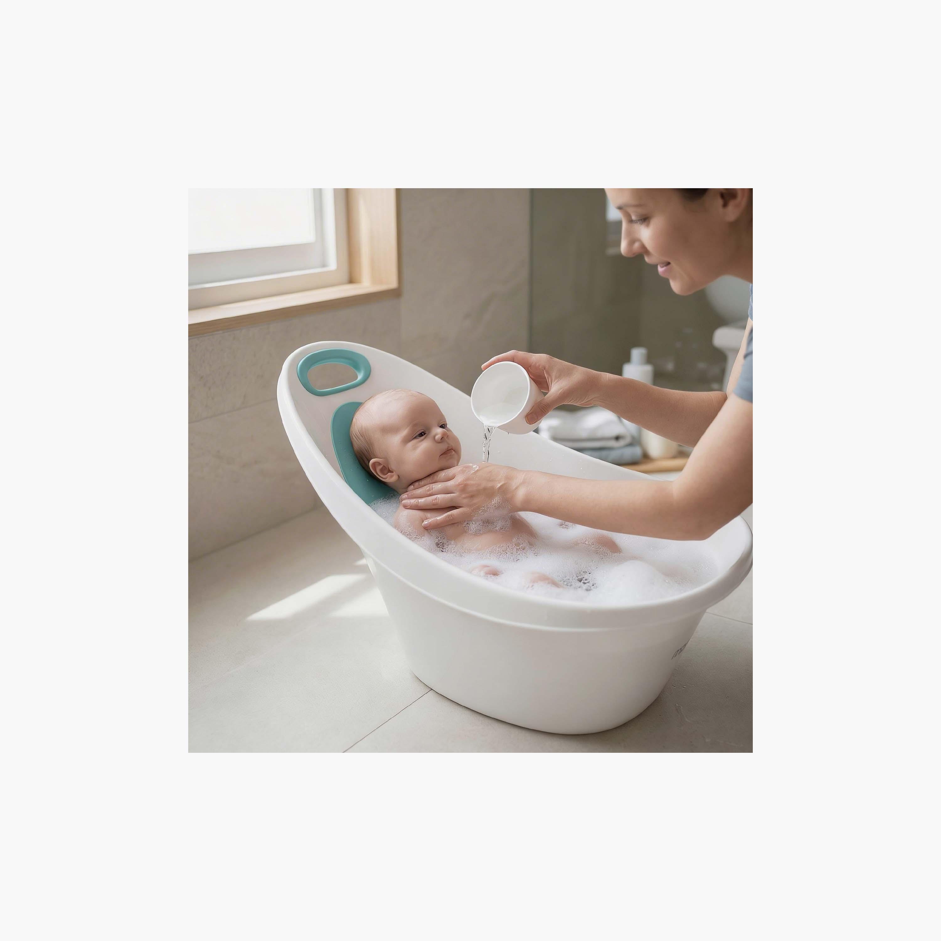Moon Cascade Bathtub with Seat Support-baby-bathandcare-bathtubs-image-6