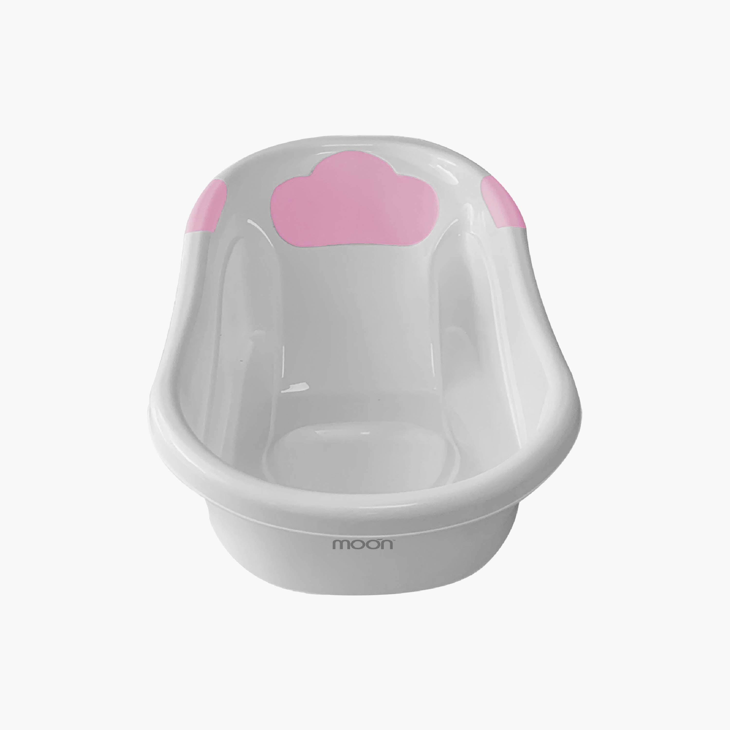 Moon Lightweight Wave Bathtub with Non-Slip Base-baby-bathandcare-bathtubs-image-2