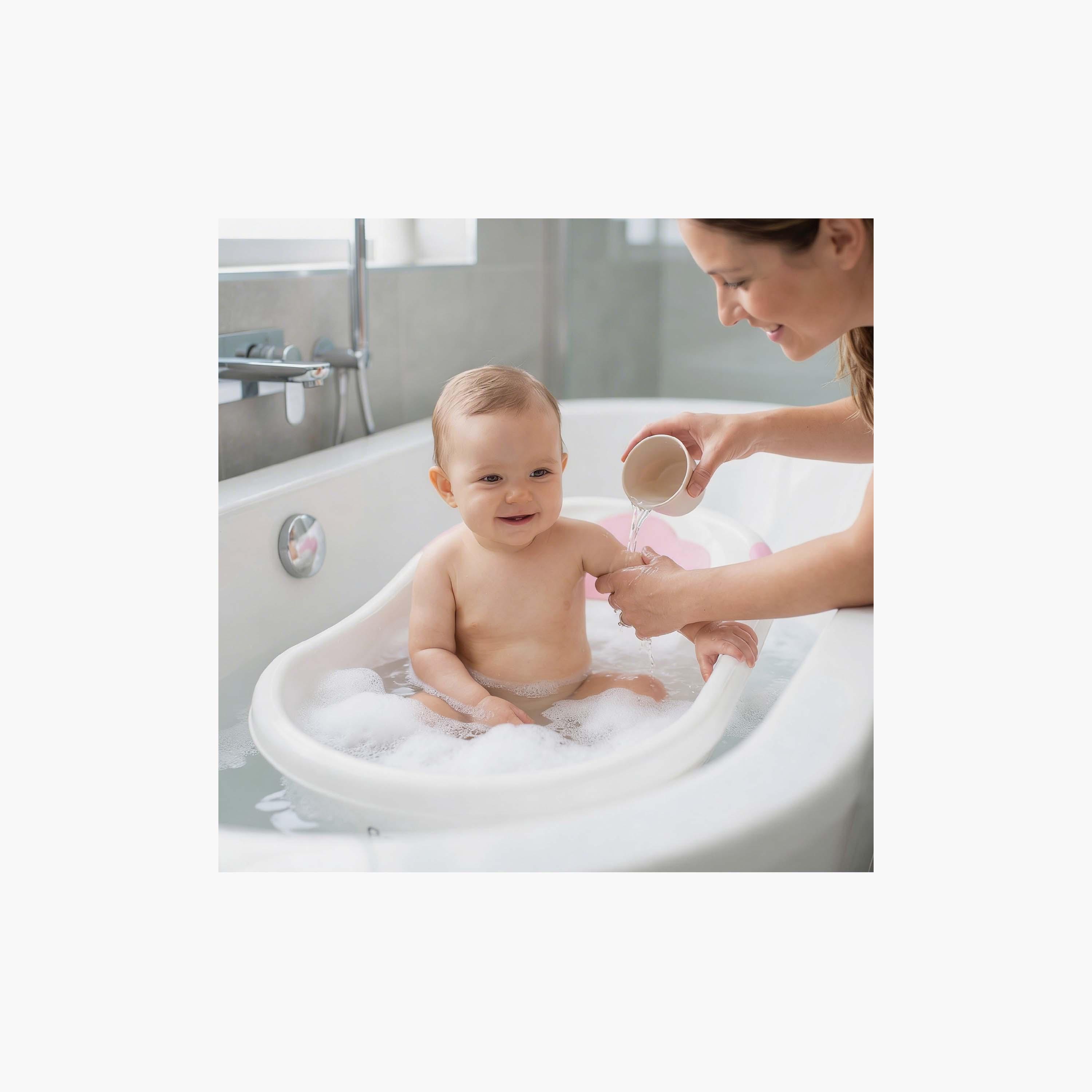 Moon Lightweight Wave Bathtub with Non-Slip Base-baby-bathandcare-bathtubs-image-5