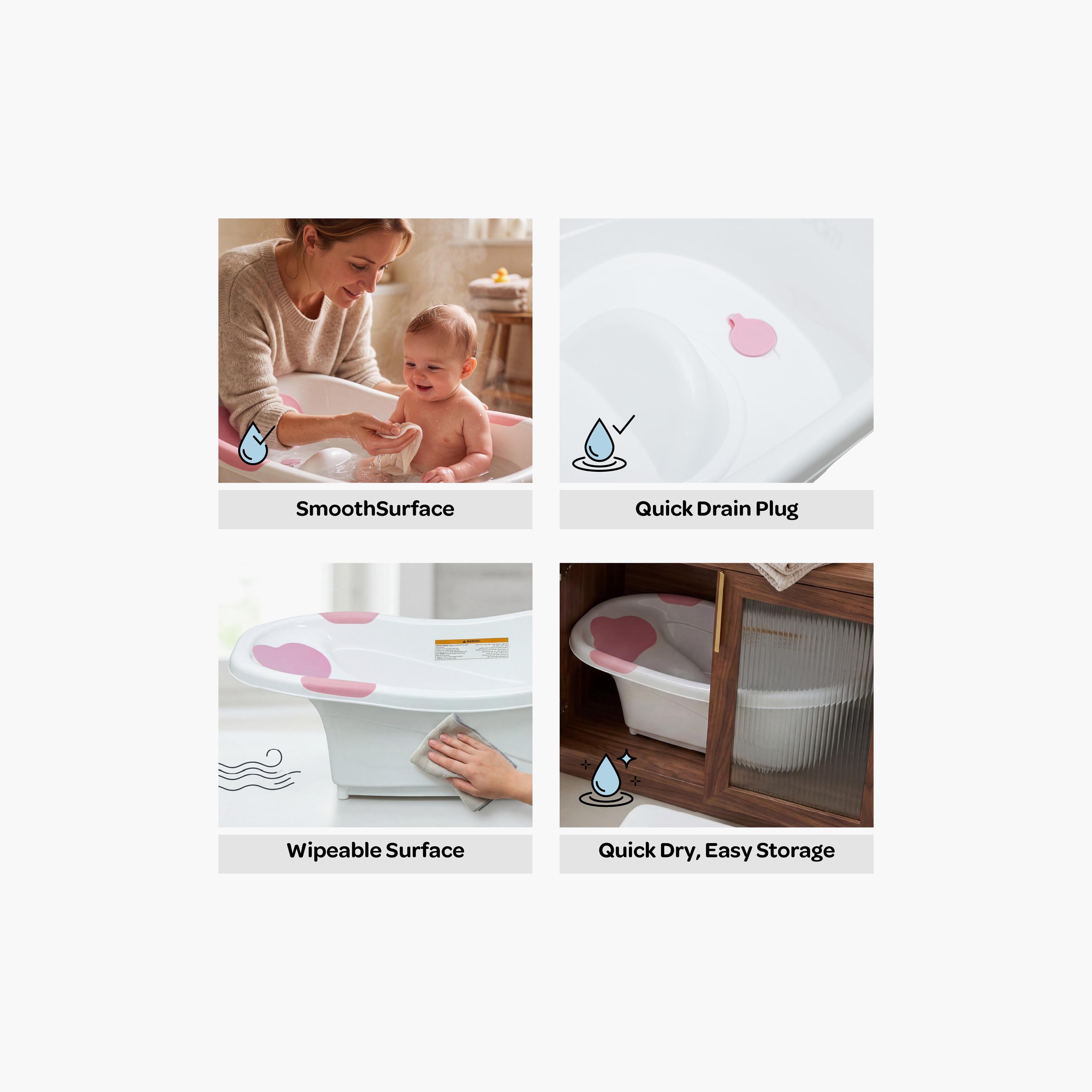 حوض استحمام "ويف" خفيف الوزن مع قاعدة مانعة للانزلاق من مون-baby-bathandcare-bathtubs-image-7