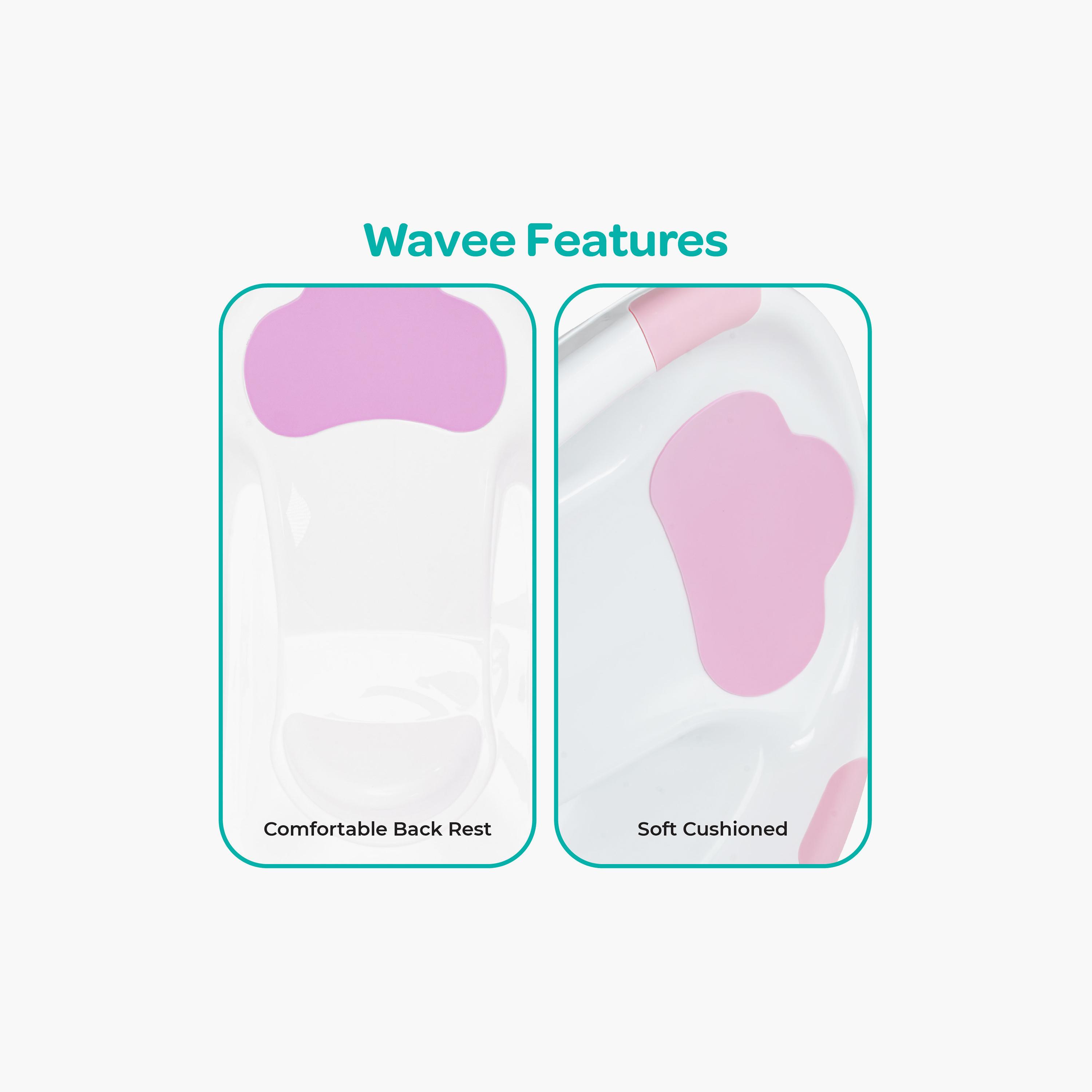حوض استحمام "ويف" خفيف الوزن مع قاعدة مانعة للانزلاق من مون-baby-bathandcare-bathtubs-image-9