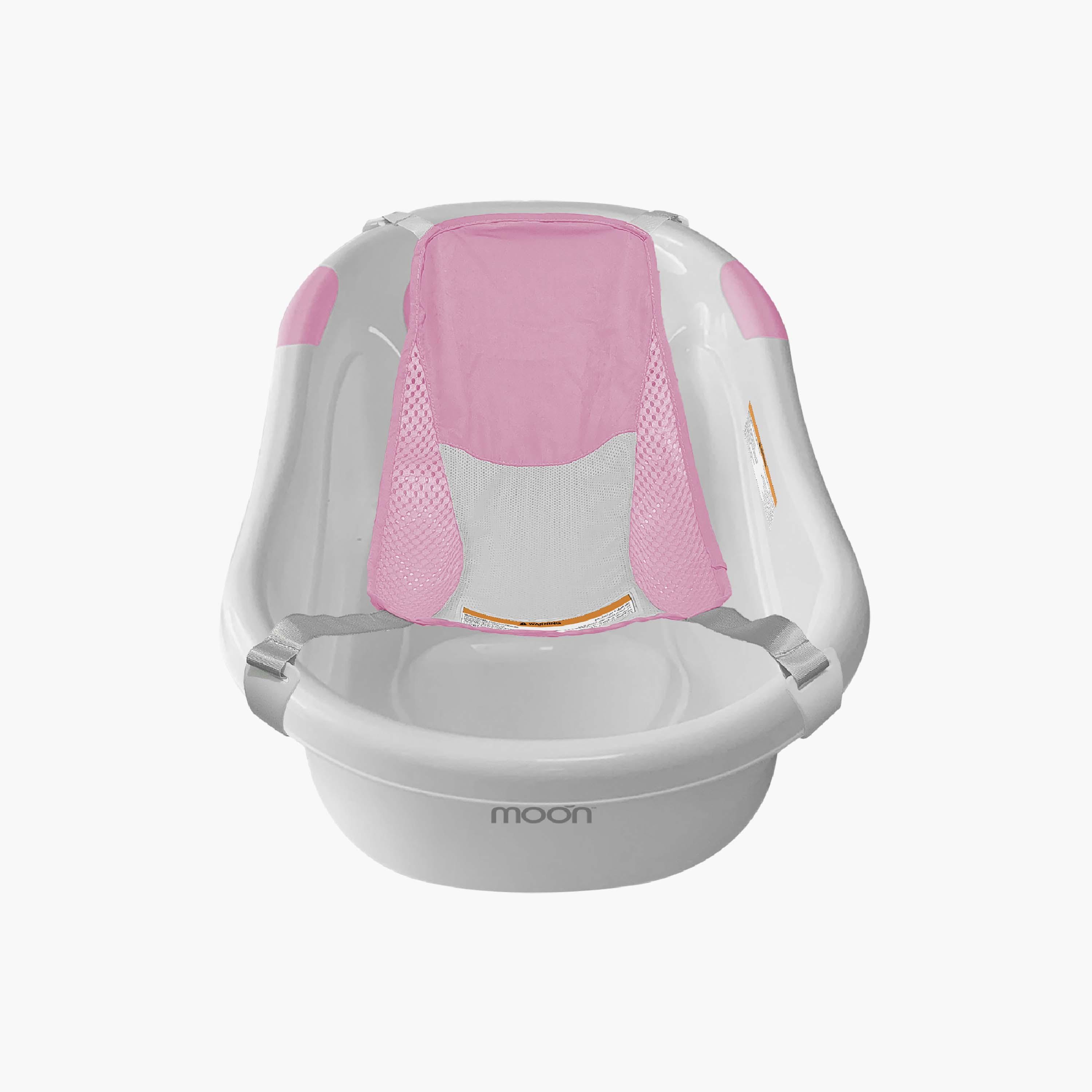 Moon Lightweight Wave Bathtub with Sling Support-baby-bathandcare-bathtubs-image-2