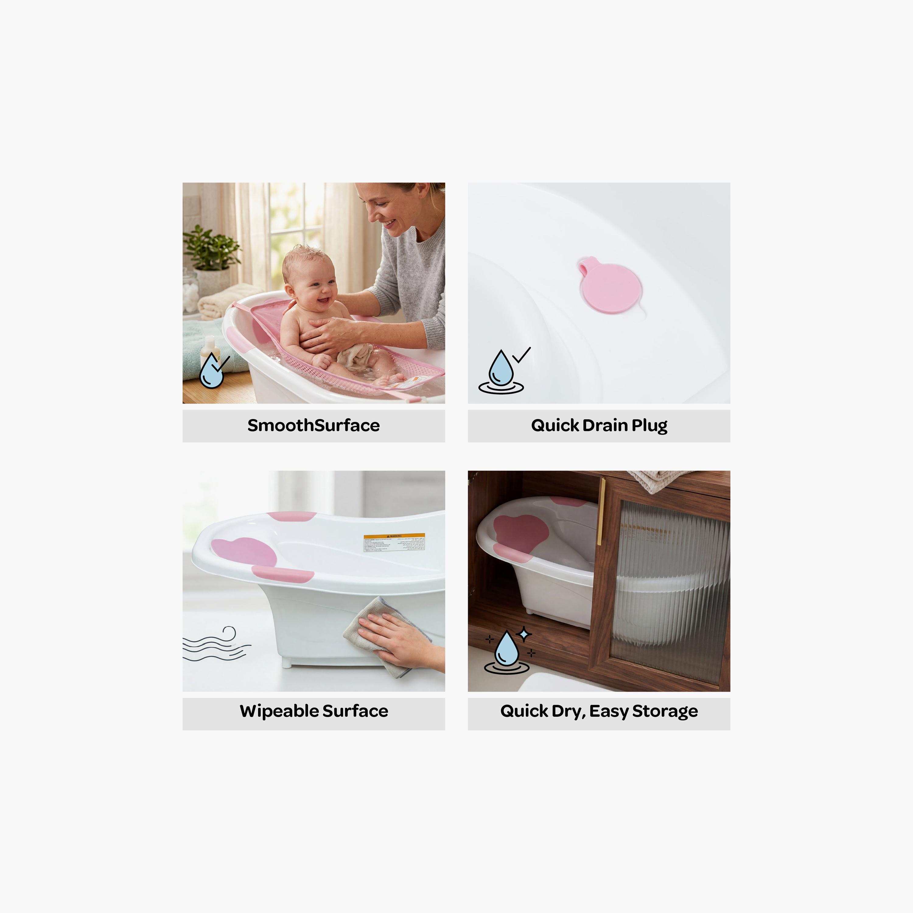 حوض استحمام "ويف" خفيف الوزن مع دعامة شبكية من مون-baby-bathandcare-bathtubs-image-7