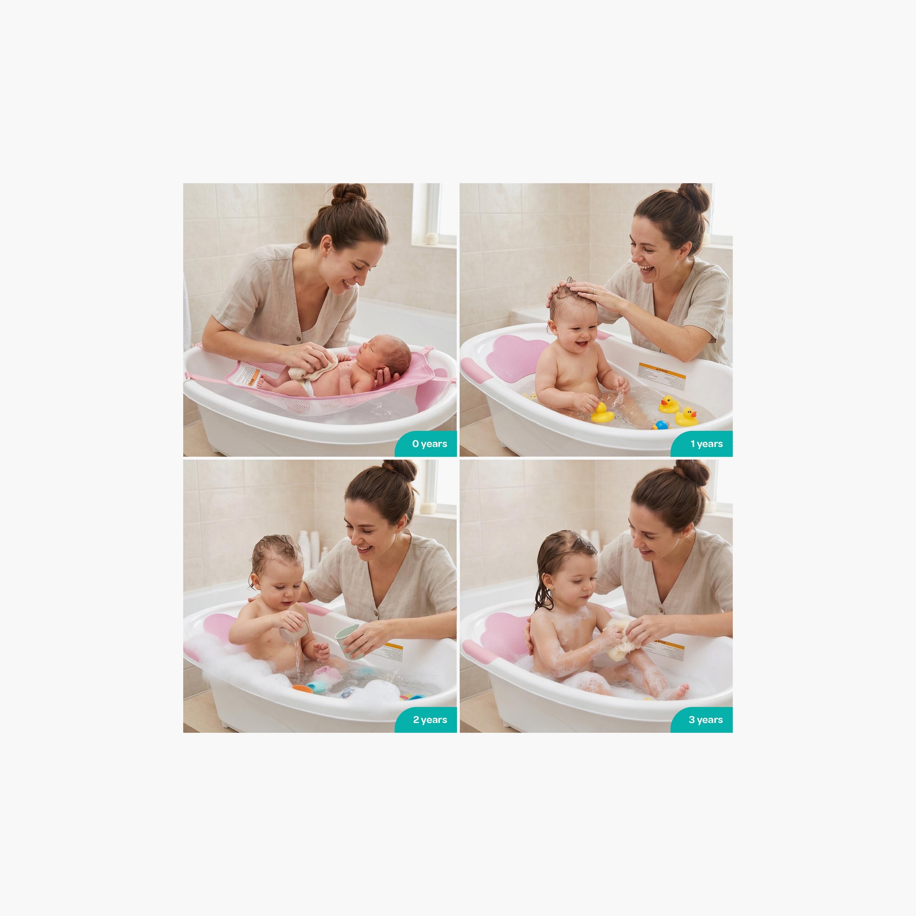 حوض استحمام "ويف" خفيف الوزن مع دعامة شبكية من مون-baby-bathandcare-bathtubs-image-8