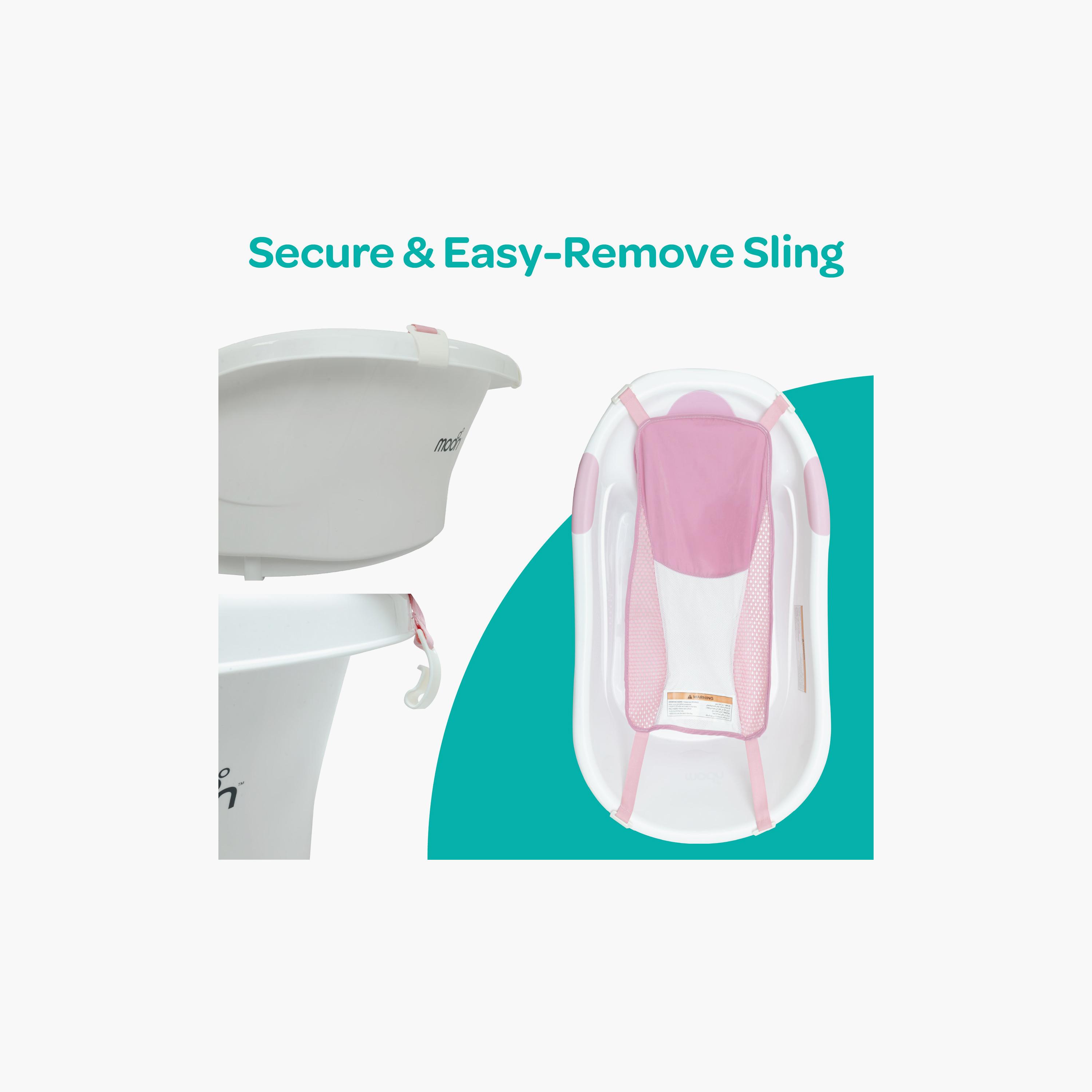 حوض استحمام "ويف" خفيف الوزن مع دعامة شبكية من مون-baby-bathandcare-bathtubs-image-9