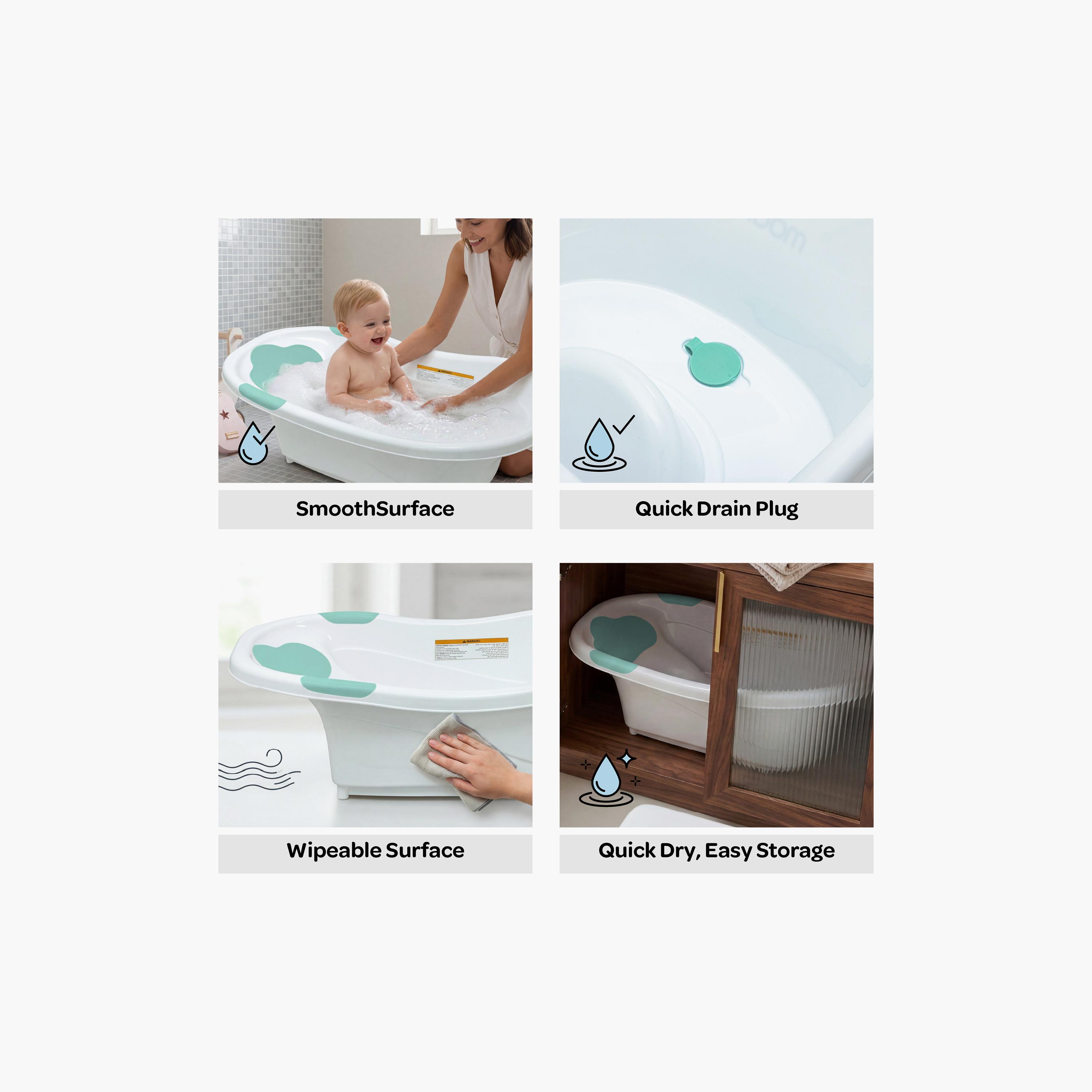 حوض استحمام "ويف" خفيف الوزن مع دعامة شبكية من مون-baby-bathandcare-bathtubs-image-8