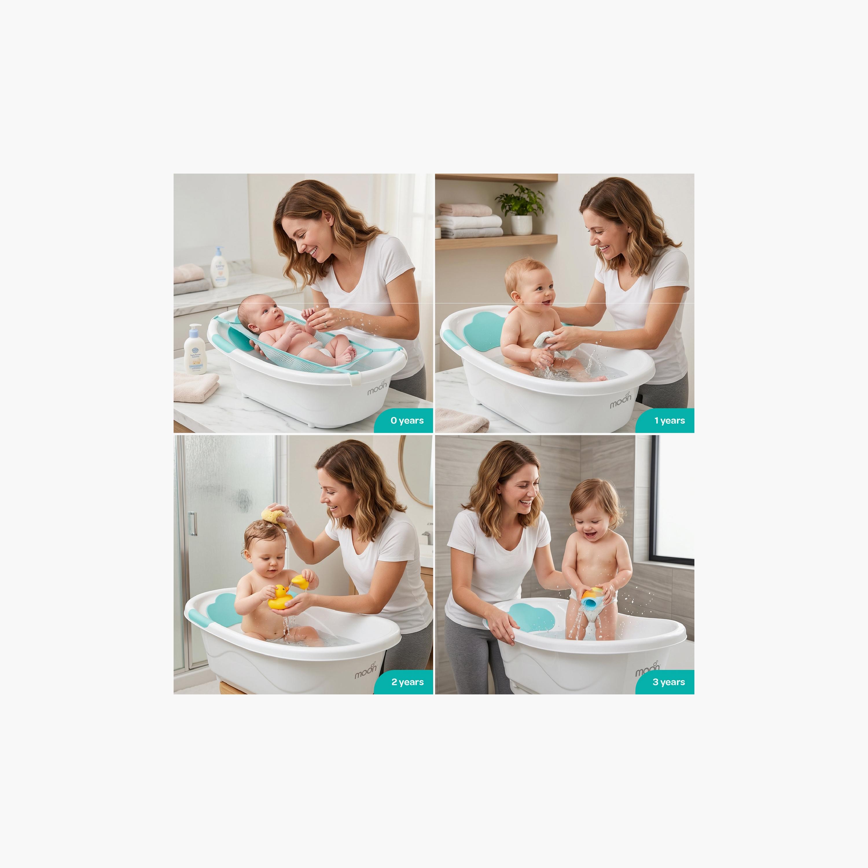 حوض استحمام "ويف" خفيف الوزن مع دعامة شبكية من مون-baby-bathandcare-bathtubs-image-9