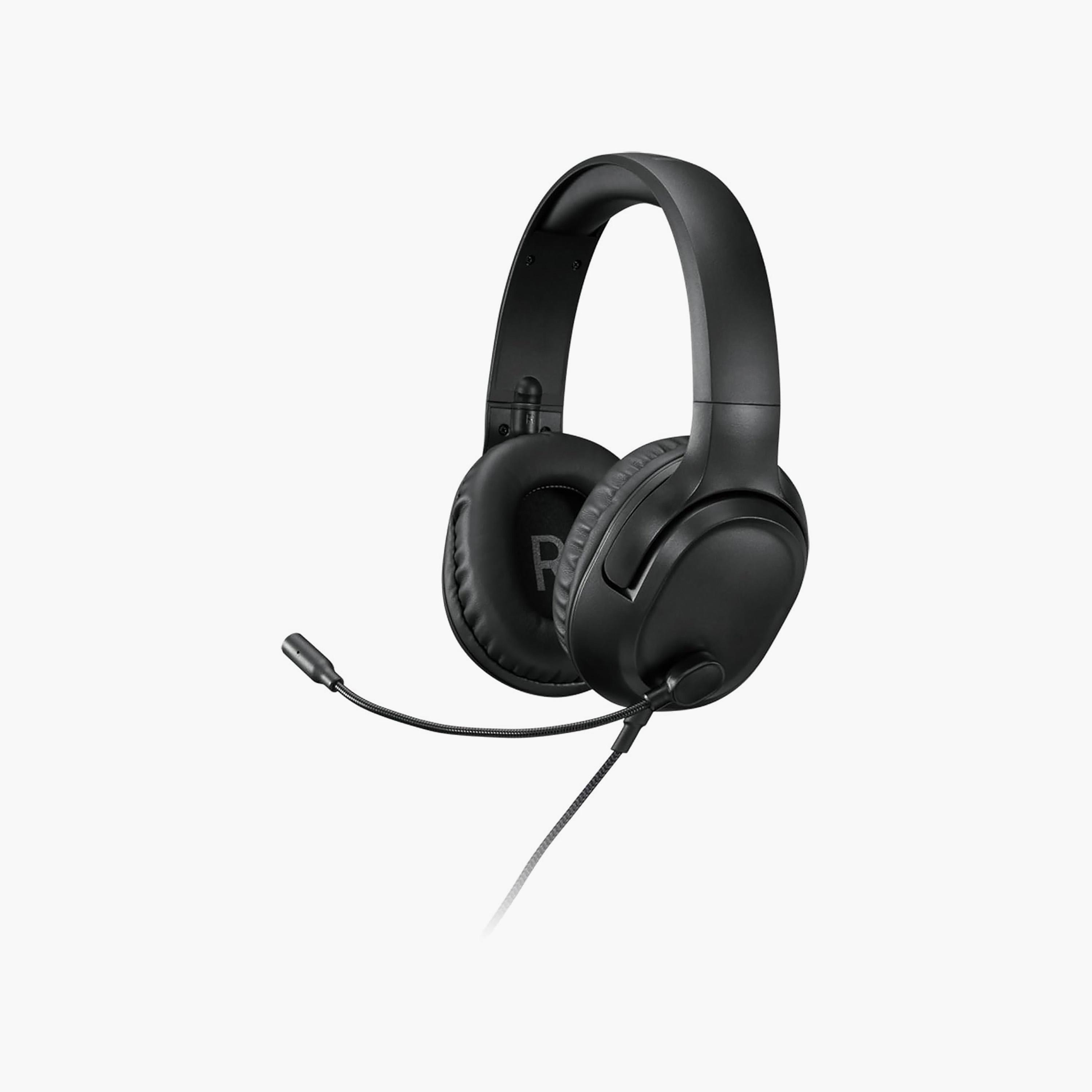 سماعة رأس سلكية للألعاب لينوفو مع ميكروفون 3.5 ملم باللون الأسود | H110-electronics-headphonesandearphones-image-7