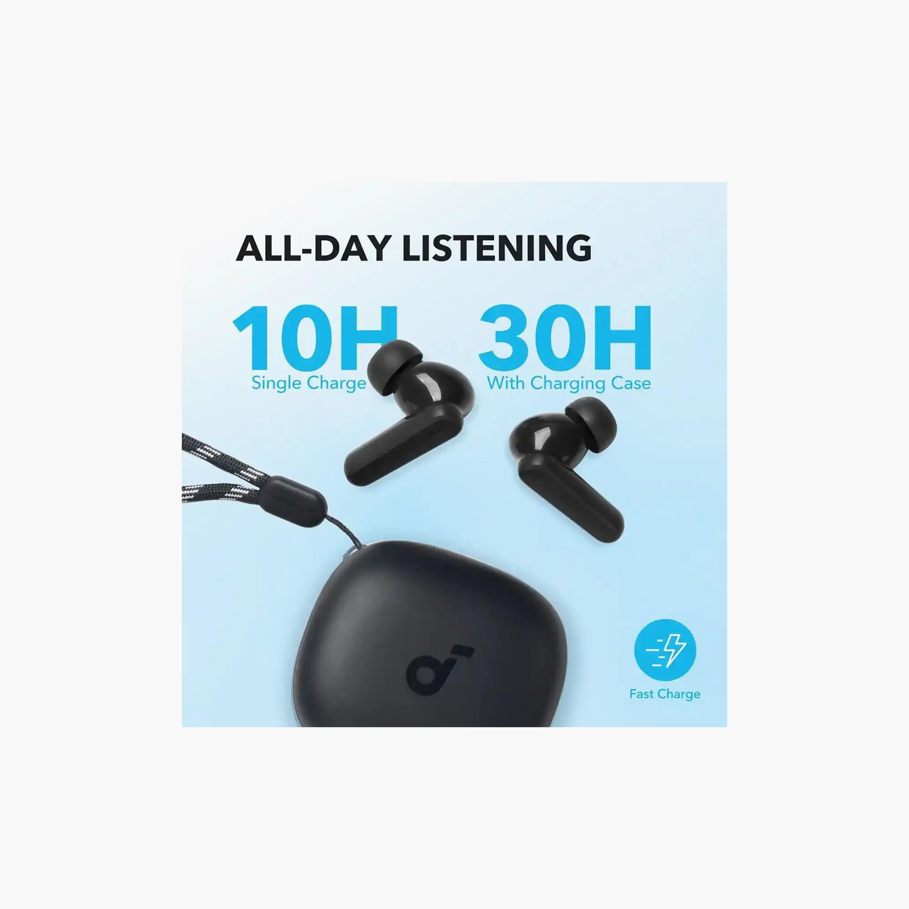 Anker Soundcore R50i TWS Earbuds 10mm Driver AI Calls 10H Playtime IPX5 Black|A3949H11-electronics-headphonesandearphones-image-12