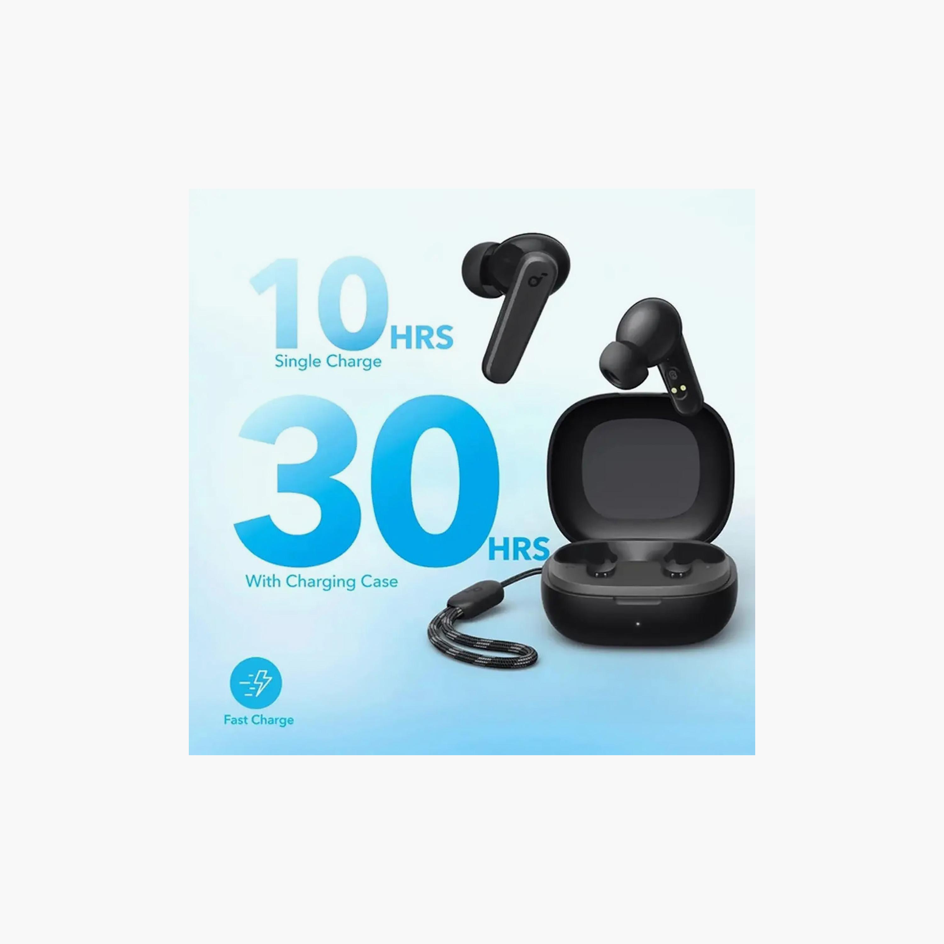 Anker Soundcore R50i TWS Earbuds 10mm Driver AI Calls 10H Playtime IPX5 Black|A3949H11-electronics-headphonesandearphones-image-2
