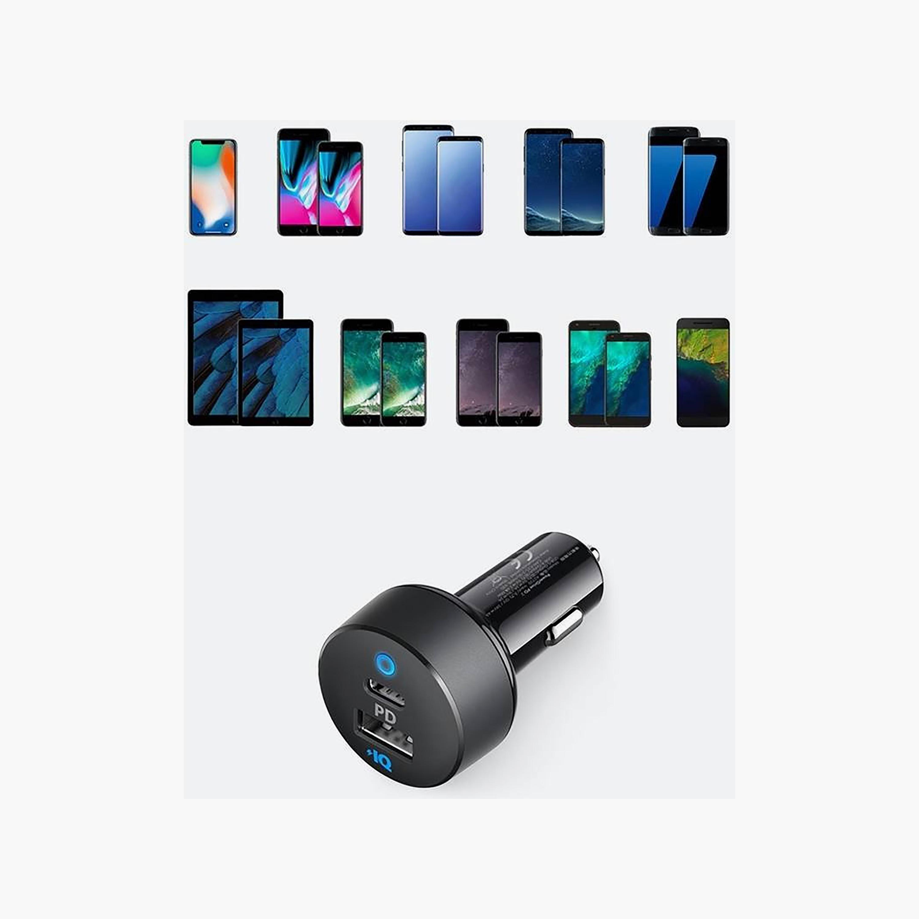 Anker PowerDrive PD 2 35W USB C Car Charger with 18W PD + 15W Fast Charge Black/Grey | A2732HF1-electronics-accessories-mobileaccesories-image-7