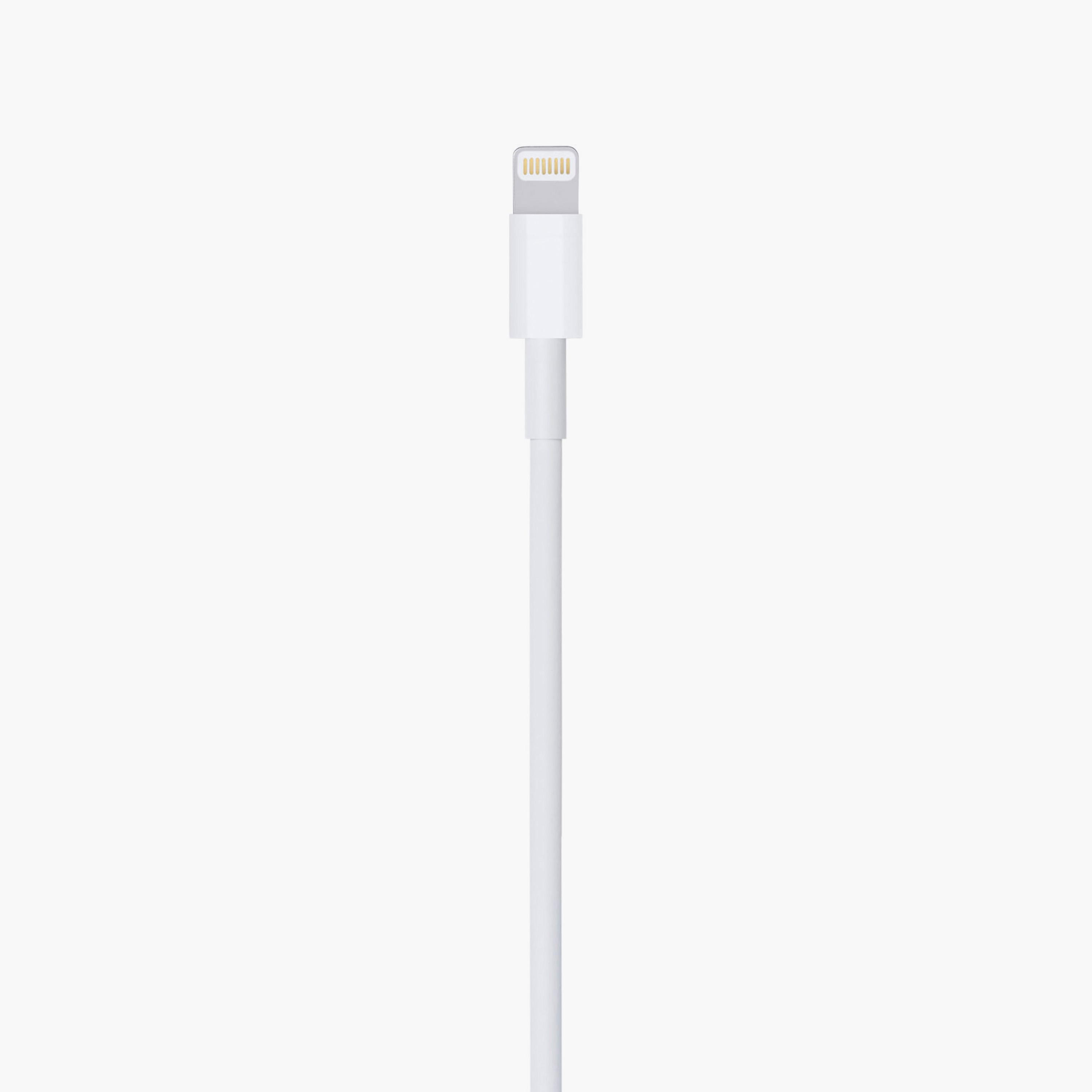 Apple Lightning To USB Cable (1M) White | MUQW3ZM/A-electronics-accessories-mobileaccesories-image-2
