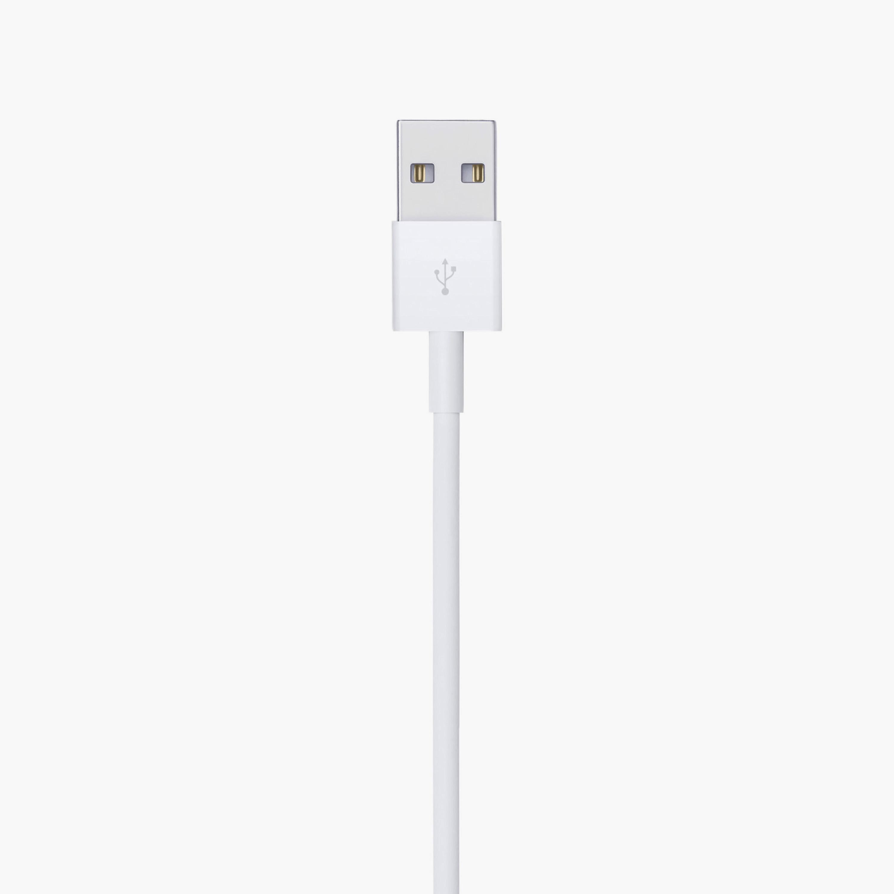 Apple Lightning To USB Cable (1M) White | MUQW3ZM/A-electronics-accessories-mobileaccesories-image-3