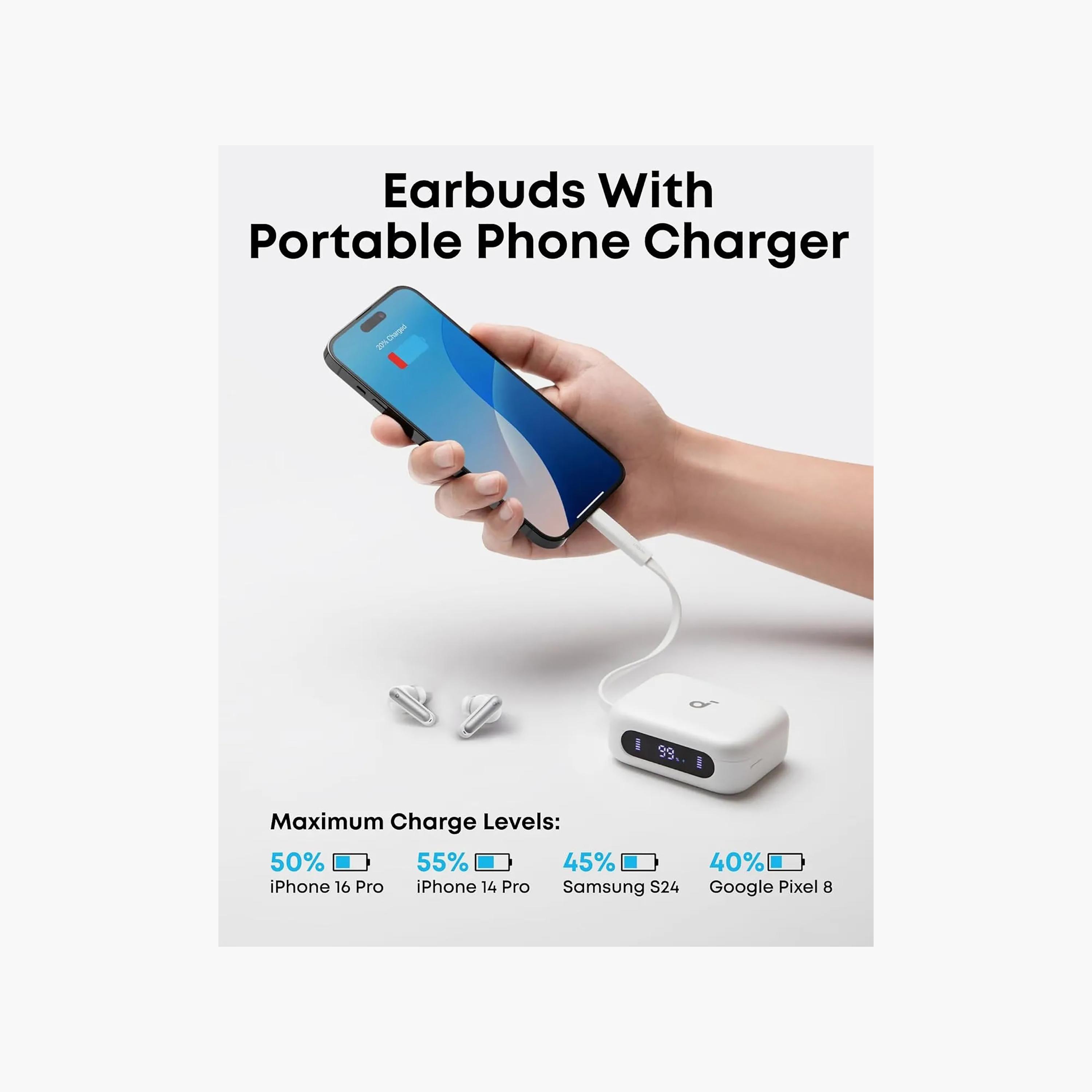 Anker Soundcore P41i ANC Earbuds with Power Bank 192H Playtime AI Calls IPX5 Bluetooth 5.3-electronics-headphonesandearphones-image-3