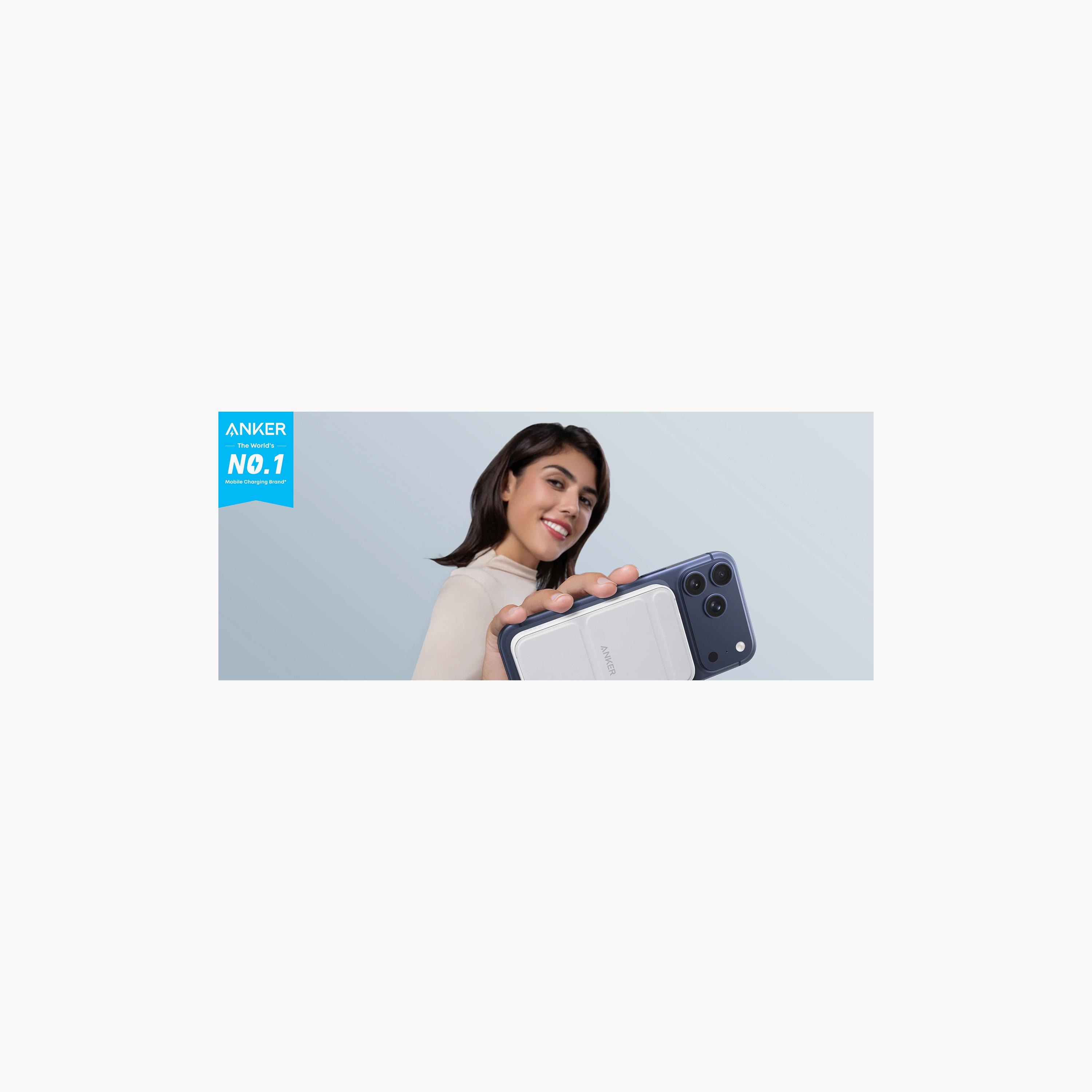 Anker MagGo 5000mAh Magnetic Wireless Power Bank with Foldable Stand White | A1614H23-electronics-accessories-mobileaccesories-image-4