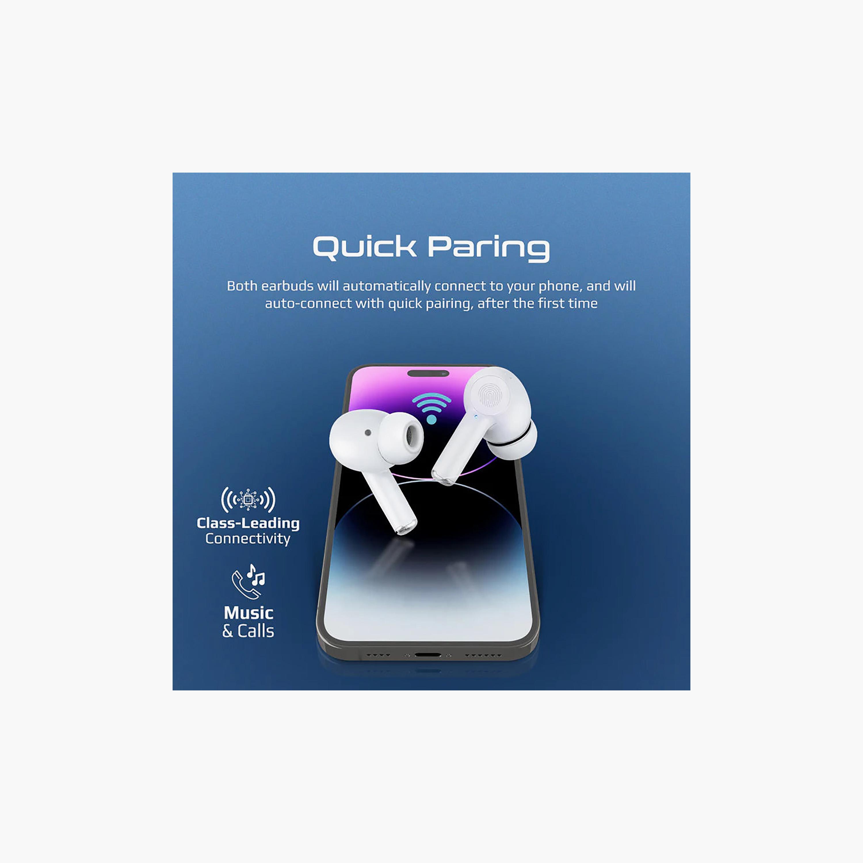 سماعات بروميت "برو بودز" لاسلكية بخاصية إلغاء الضوضاء وبلوتوث 5.3 مع علبة شحن-electronics-headphonesandearphones-image-4