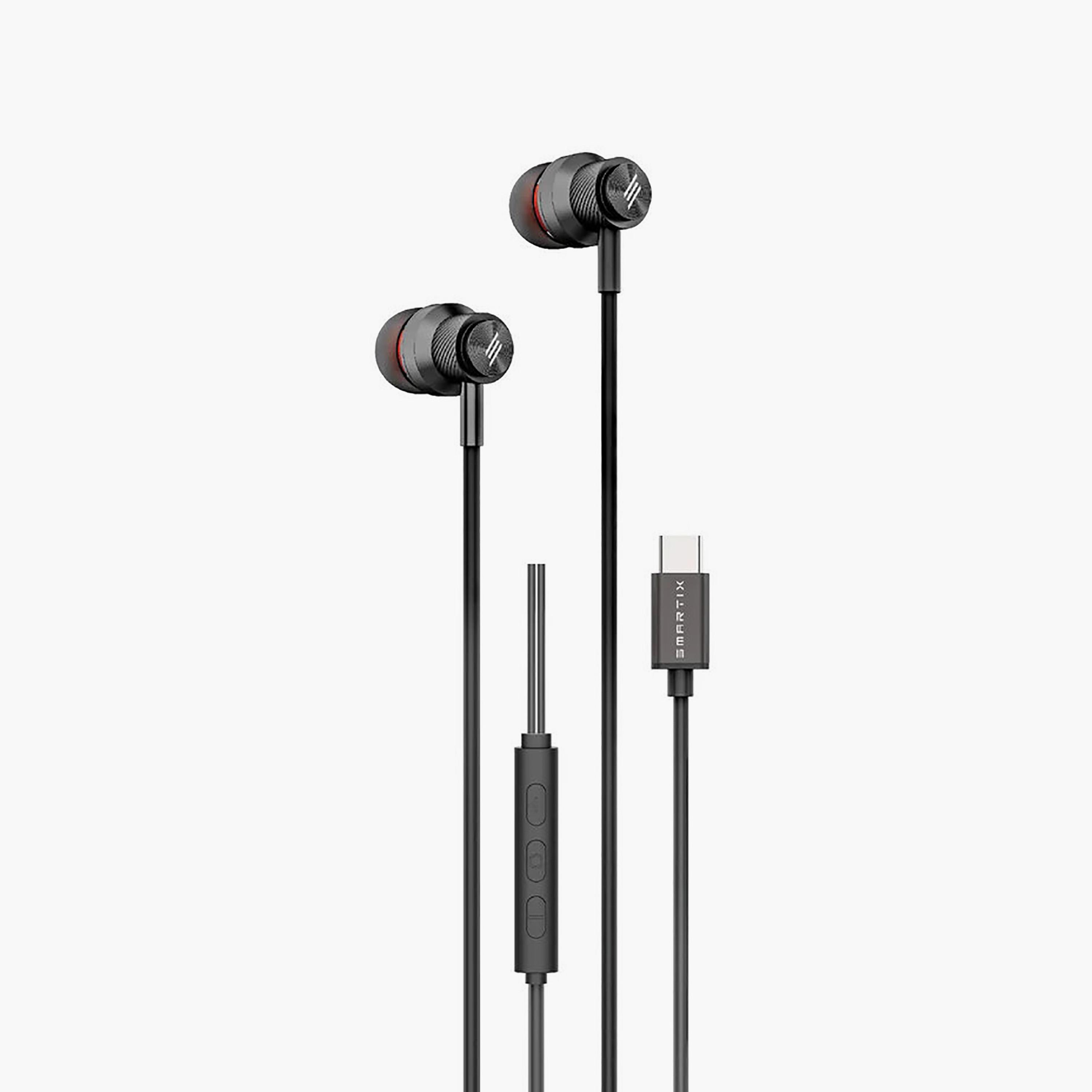 Smartix Immerse Link Designer USB-C Earphone Black/Universal-electronics-accessories-mobileaccesories-image-5