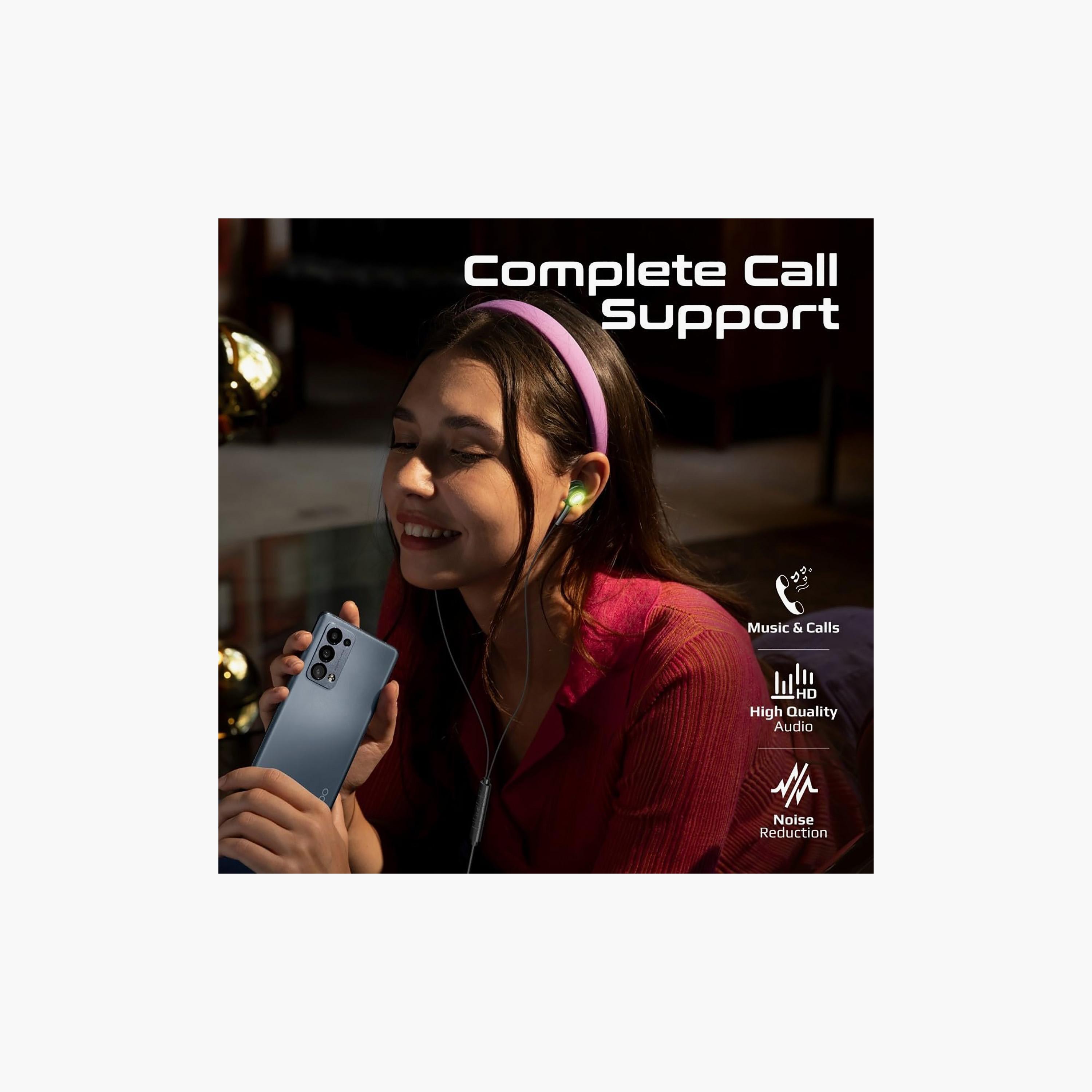 Promate Tranparent Stereo USB C RGB Earphone Black | LUMIBUDS-C-electronics-headphonesandearphones-image-3