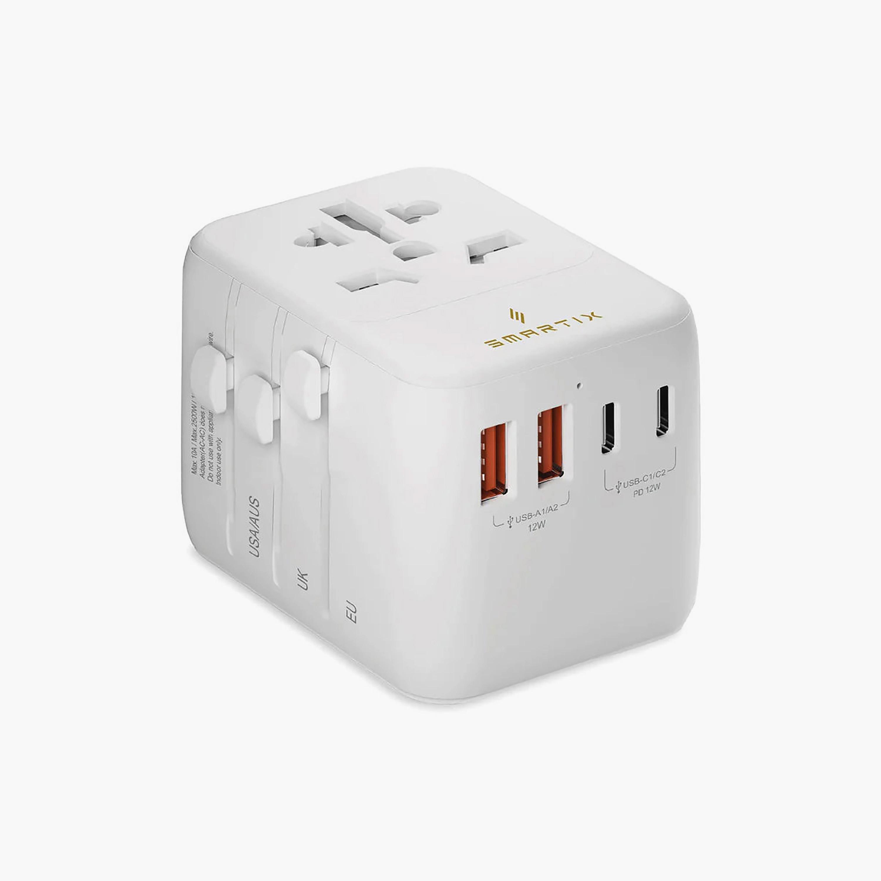 محول سفر سمارتكس بريميوم 35 واط "غان" مع منافذ يو إس بي سي متعددة | SM1BC95-electronics-portabledevices-image-1
