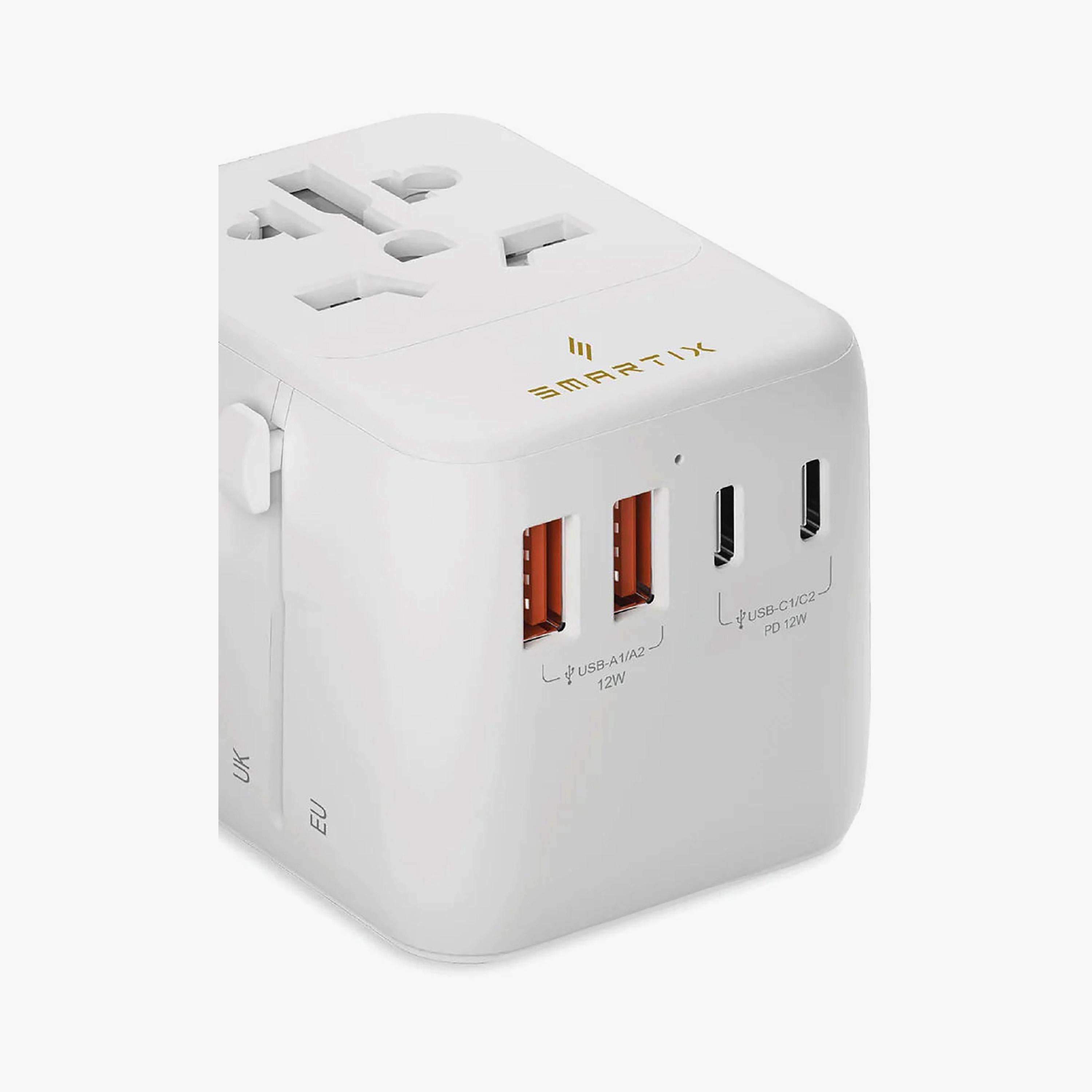 محول سفر سمارتكس بريميوم 35 واط "غان" مع منافذ يو إس بي سي متعددة | SM1BC95-electronics-portabledevices-image-5