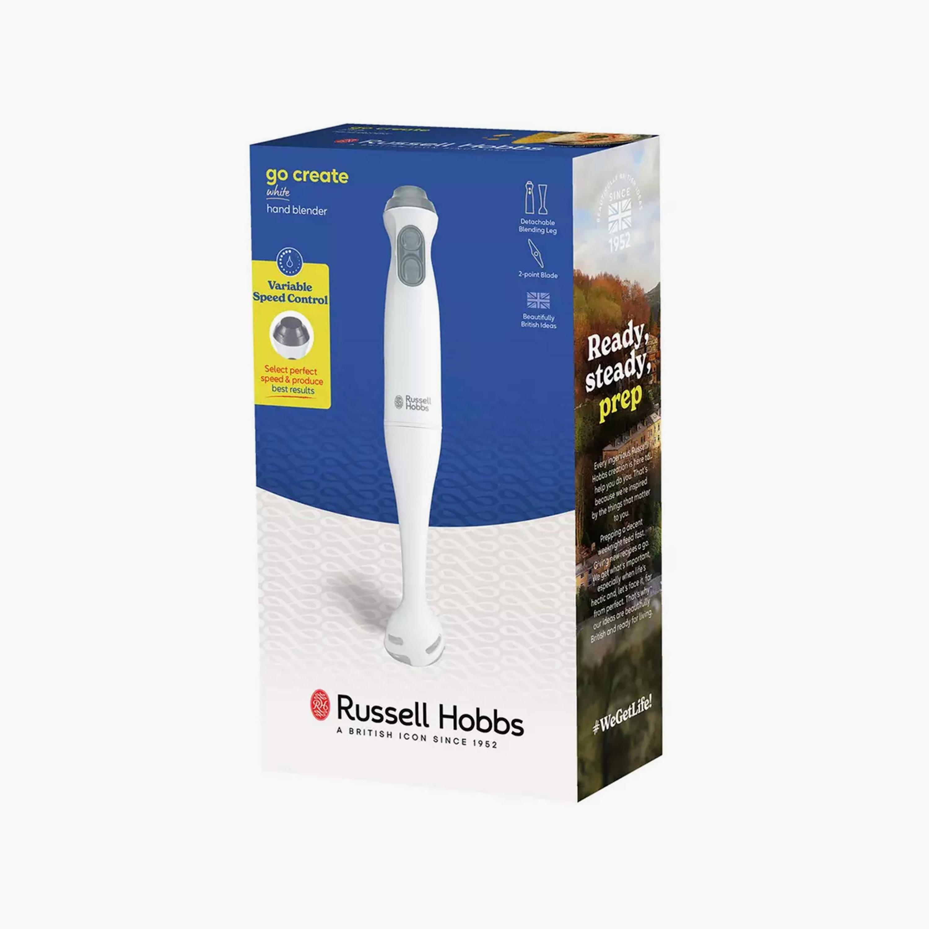 خلاط يدوي كهربائي راسل هوبز "جو كرييت" 200 واط باللون الأبيض | 27550-household-appliances-kitchenappliances-blendersmixersandgrinders-image-7