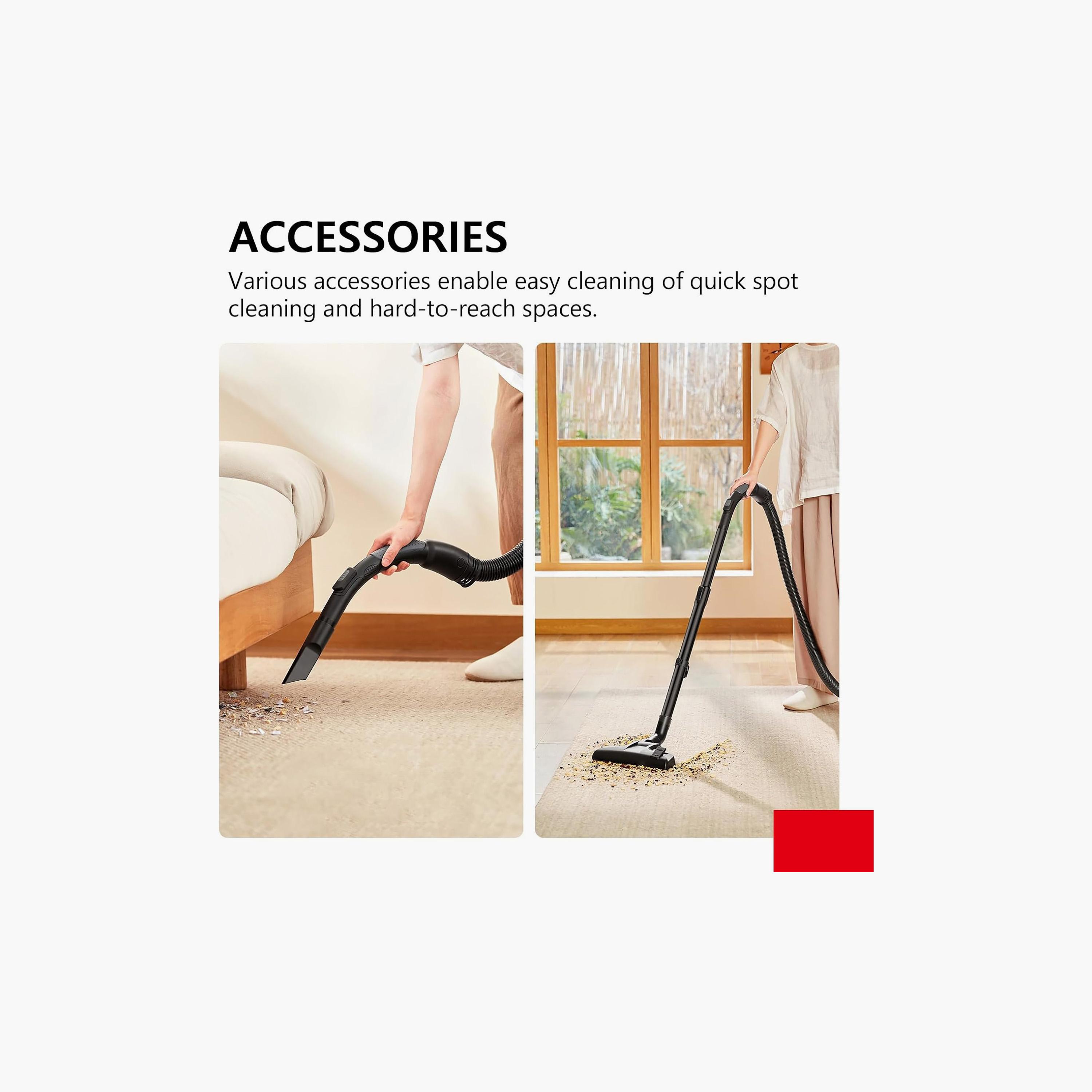 مكنسة كهربائية توشيبا برميل 1800 واط سعة 20 لتر مع خاصية المنفاخ | VC-DR180ABF-household-appliances-homeappliances-vacuumcleaners-image-3
