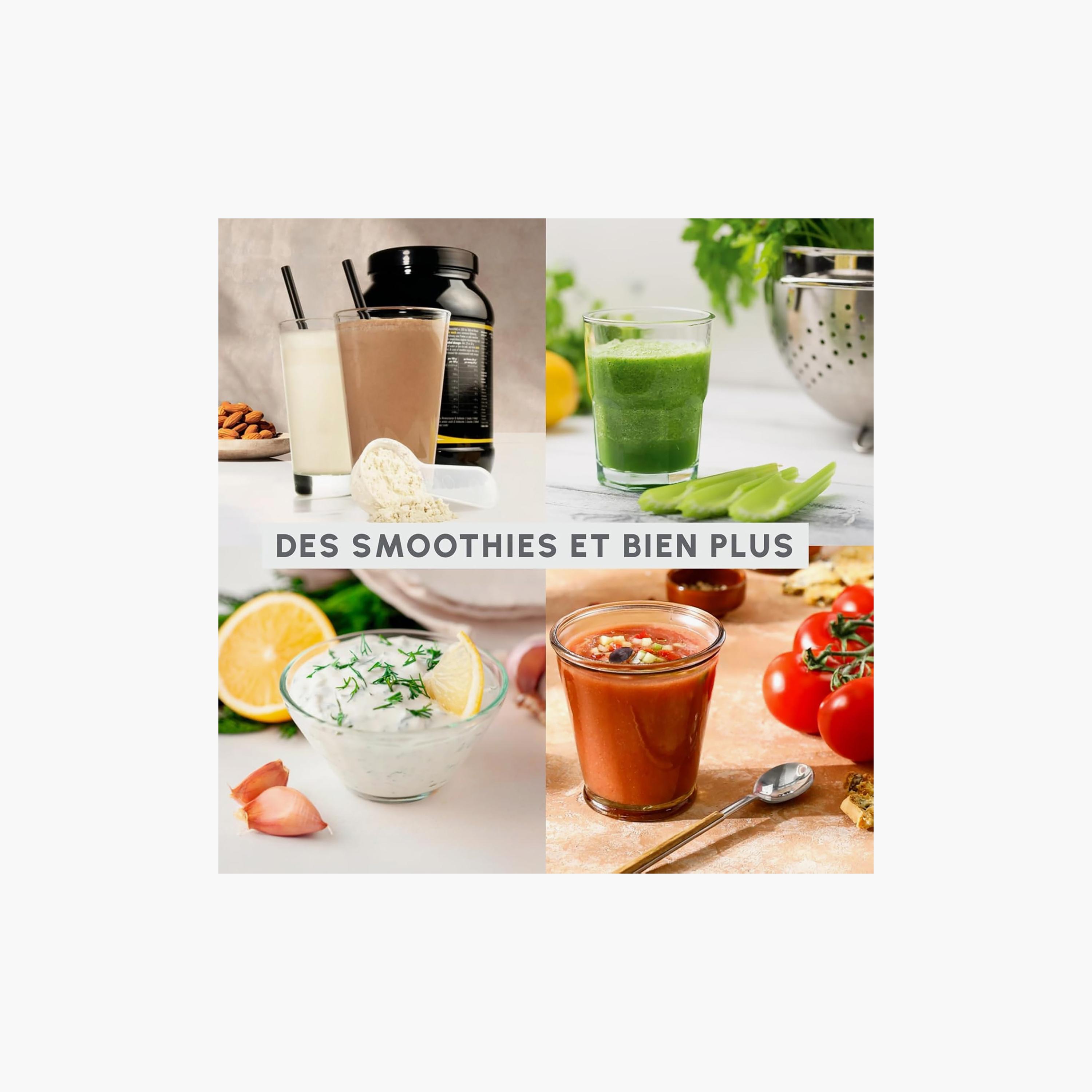 Moulinex Lightmix Portable Blender 300 Ml 50W Grey | LM1C0410-household-appliances-kitchenappliances-blendersmixersandgrinders-image-4