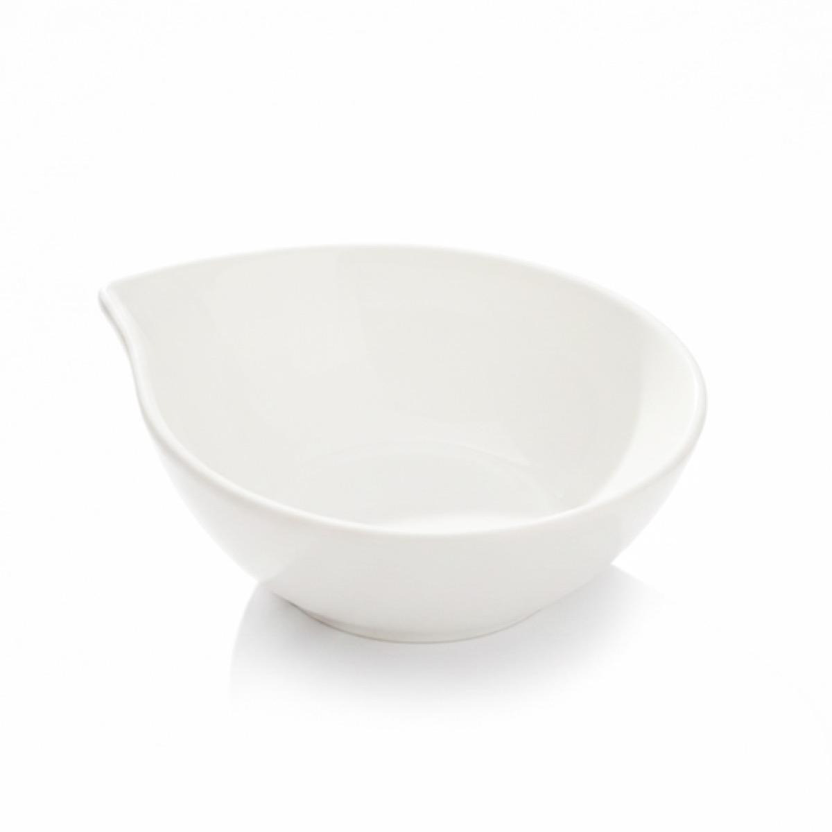 Shallow May 3-Piece Porcelain Serving Bowl Set - 12 cm