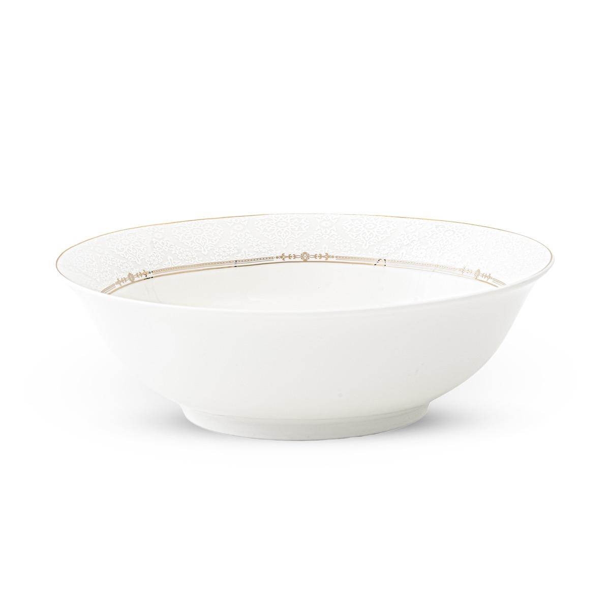Shallow Isla Bone China Serving Bowl