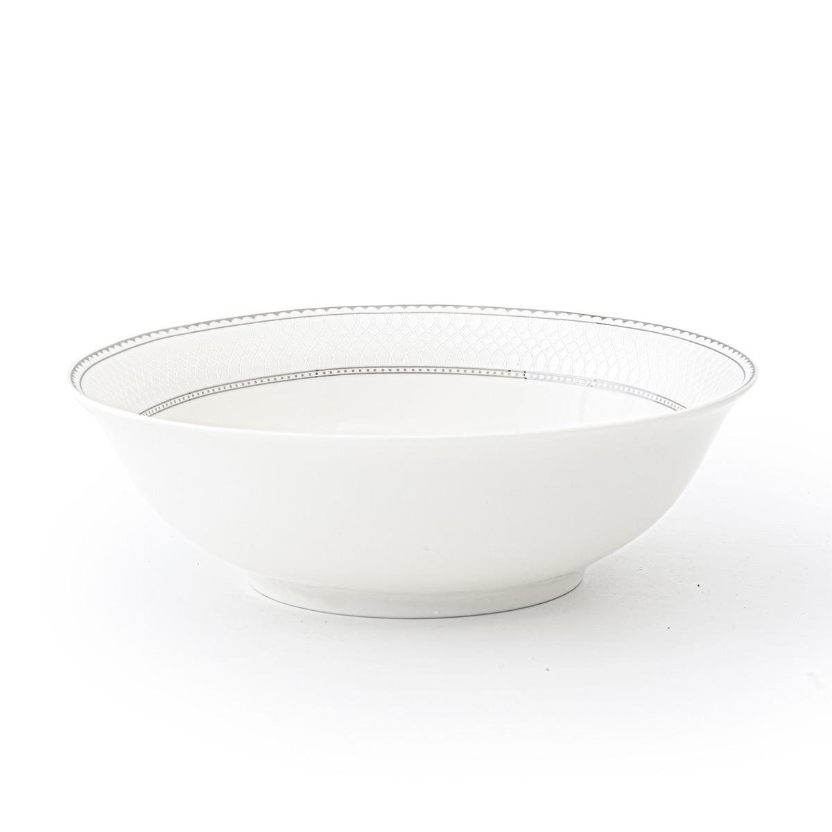 Shallow Juna Bone China Serving Bowl