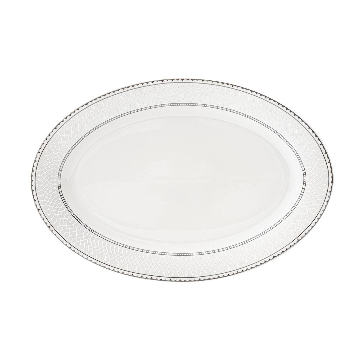 Shallow Juna Bone China Serving Platter
