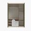 Woody Queena 3-Door Wardrobe with Drawers-InfluencerCodes_Ramadan26_All_20012026-image-2