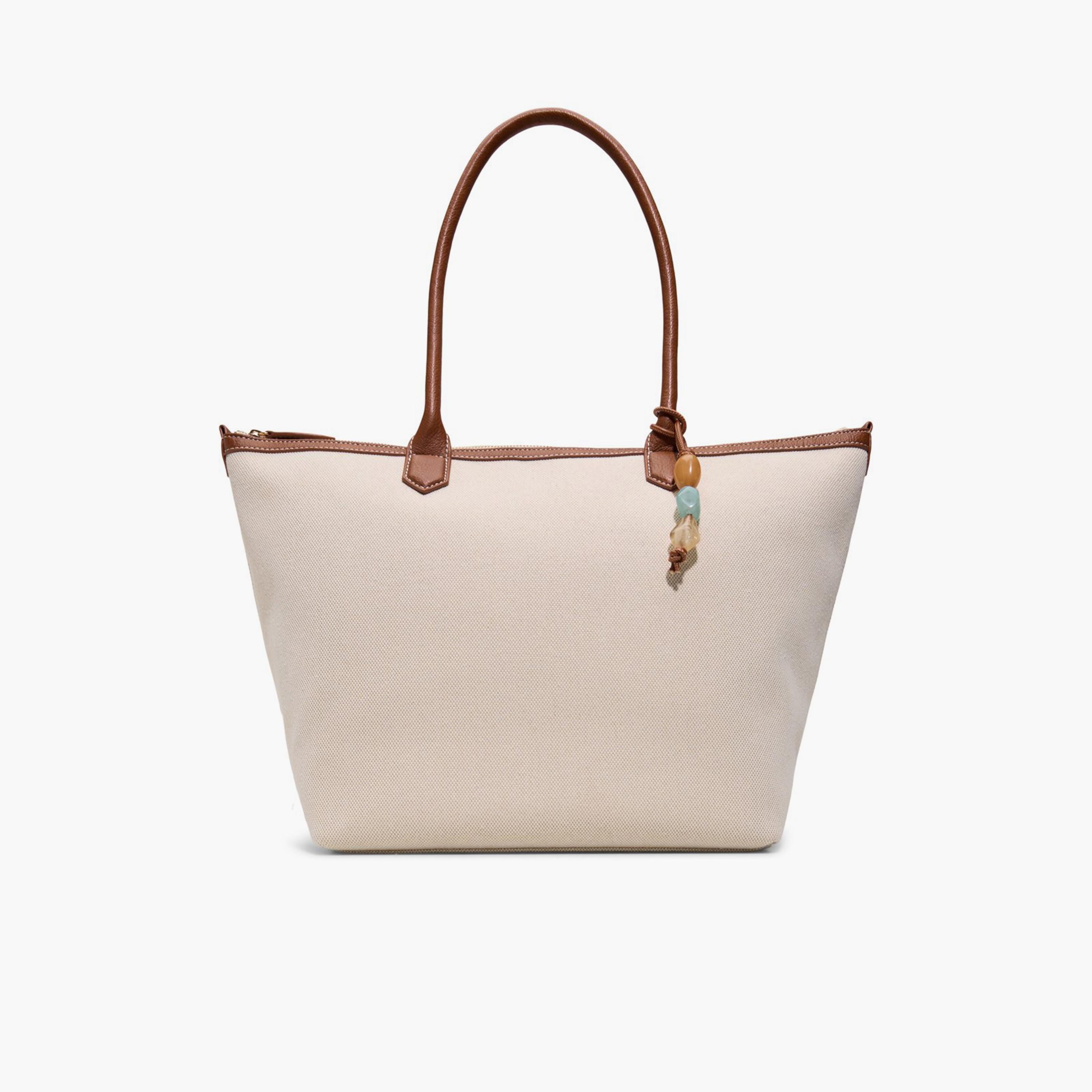 كول ات سبرينغ- شنطة توت سادة إغلاق بسحاب مقبض مزدوج | 28 × 26 × 20 سم-women-bagsandwallets-handbags-image-20