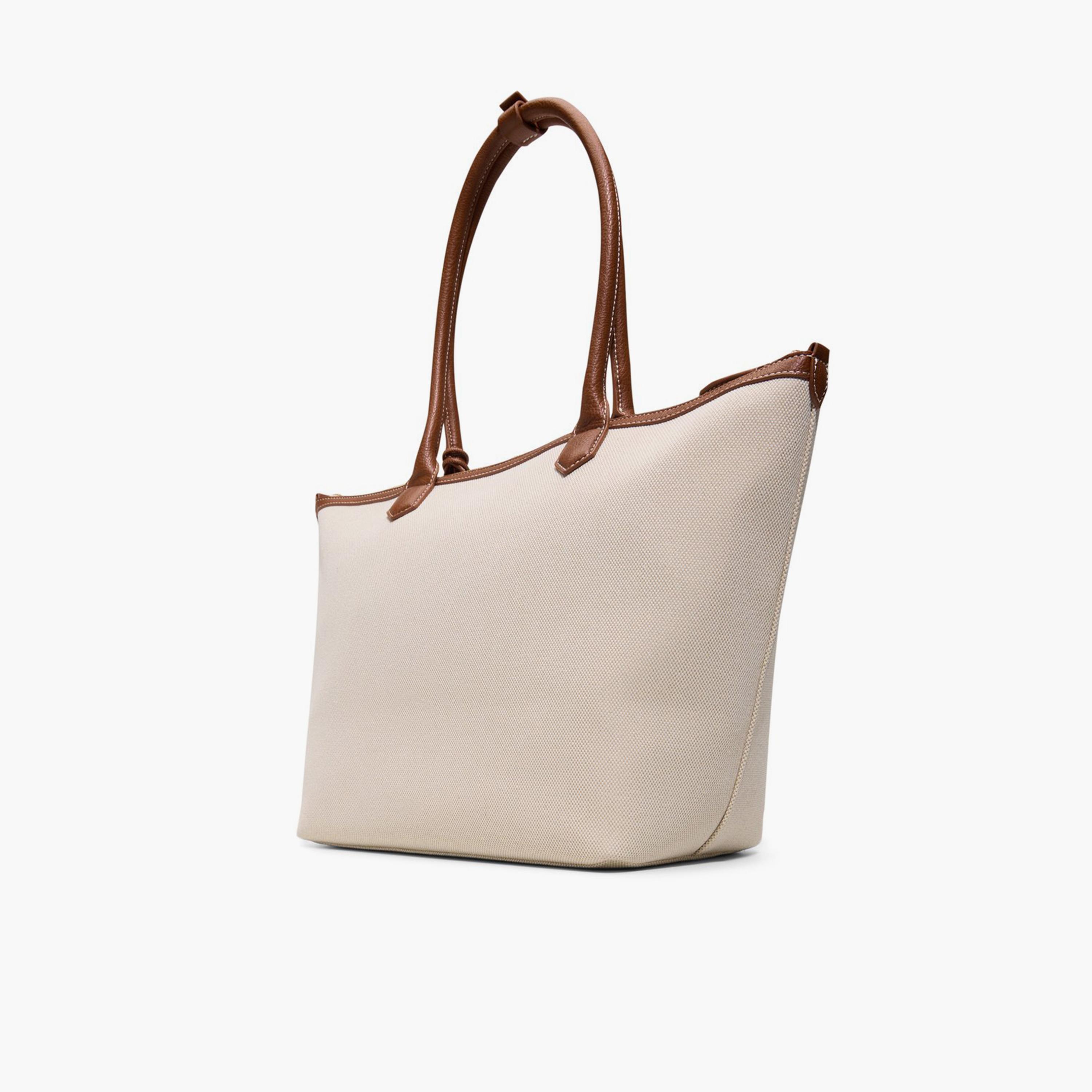 كول ات سبرينغ- شنطة توت سادة إغلاق بسحاب مقبض مزدوج | 28 × 26 × 20 سم-women-bagsandwallets-handbags-image-21