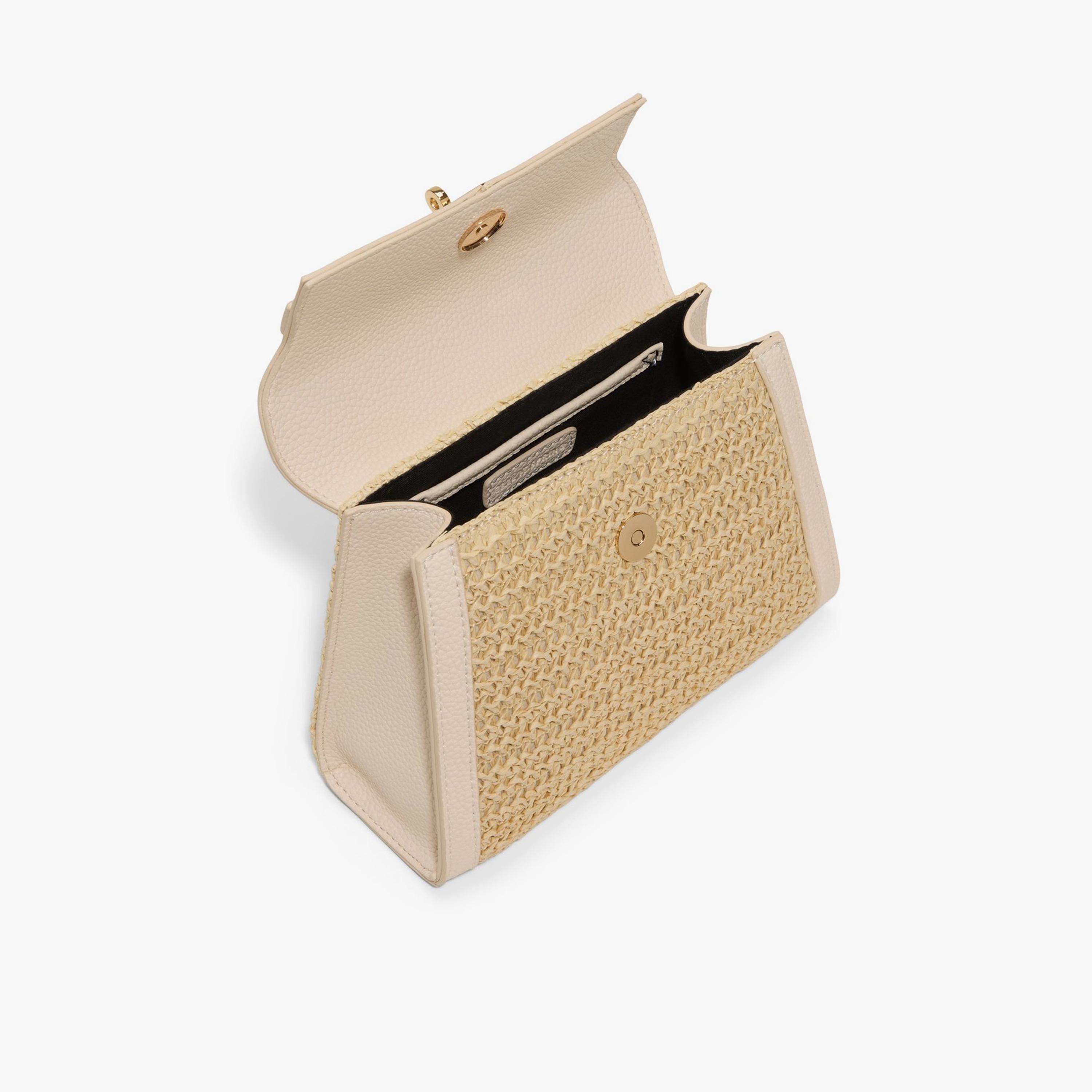 كول ات سبرينغ- شنطة يد منقوشة غطاء قلاب مقبض علوي | 22 × 20 × 8 سم-women-bagsandwallets-handbags-image-15
