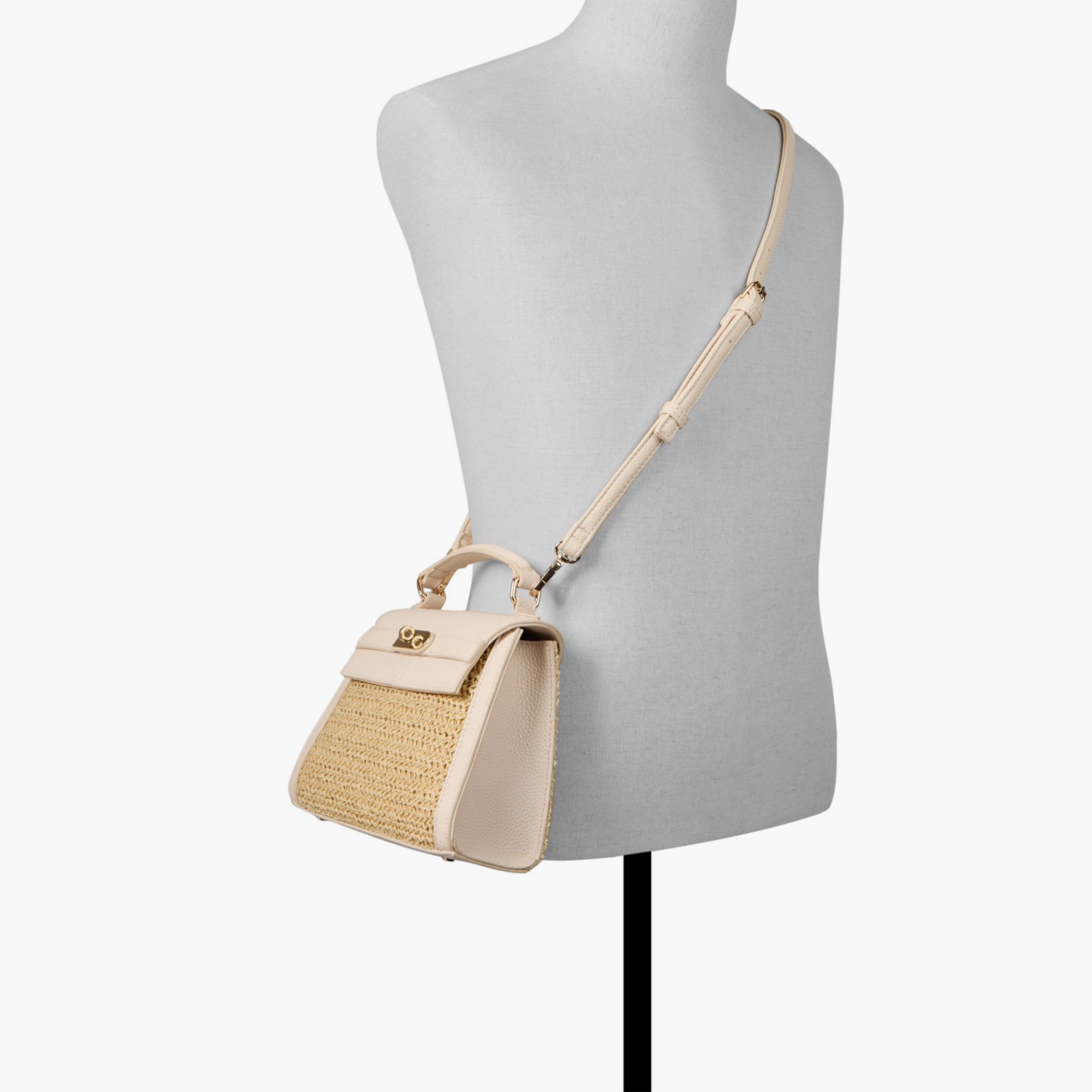 كول ات سبرينغ- شنطة يد منقوشة غطاء قلاب مقبض علوي | 22 × 20 × 8 سم-women-bagsandwallets-handbags-image-16
