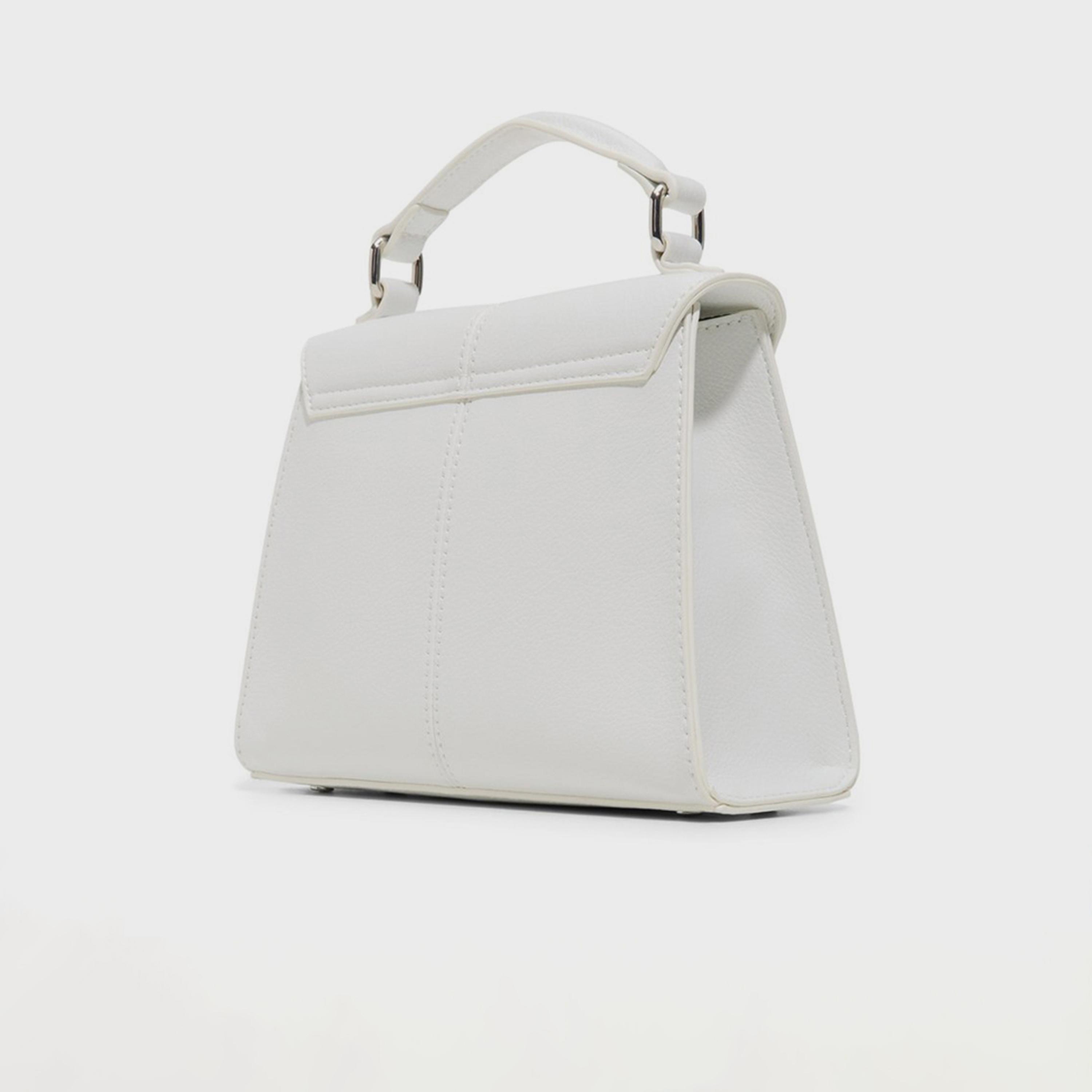 كول ات سبرينغ- شنطة يد منقوشة غطاء قلاب مقبض علوي | 22 × 20 × 8 سم-women-bagsandwallets-handbags-image-22