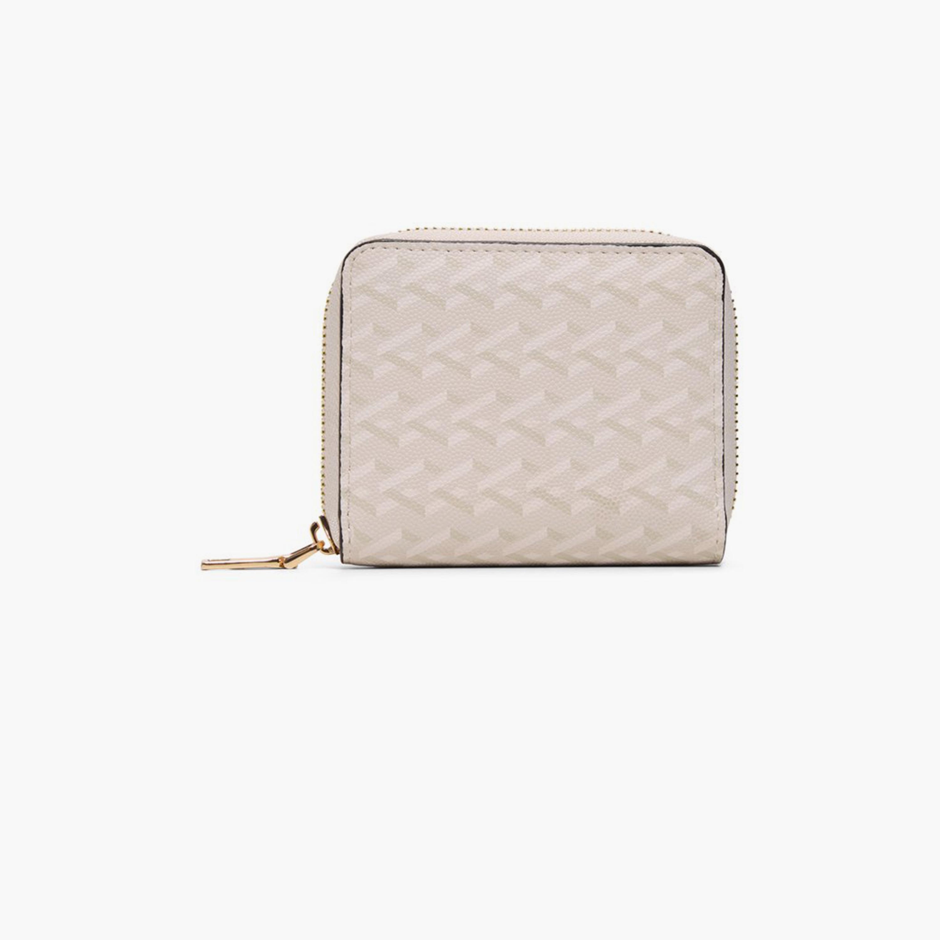 كول ات سبرينغ - محفظة مطبوعة تيزا بسحاب إغلاق | 11 × 2 × 10 سم-women-bagsandwallets-wallets-image-4