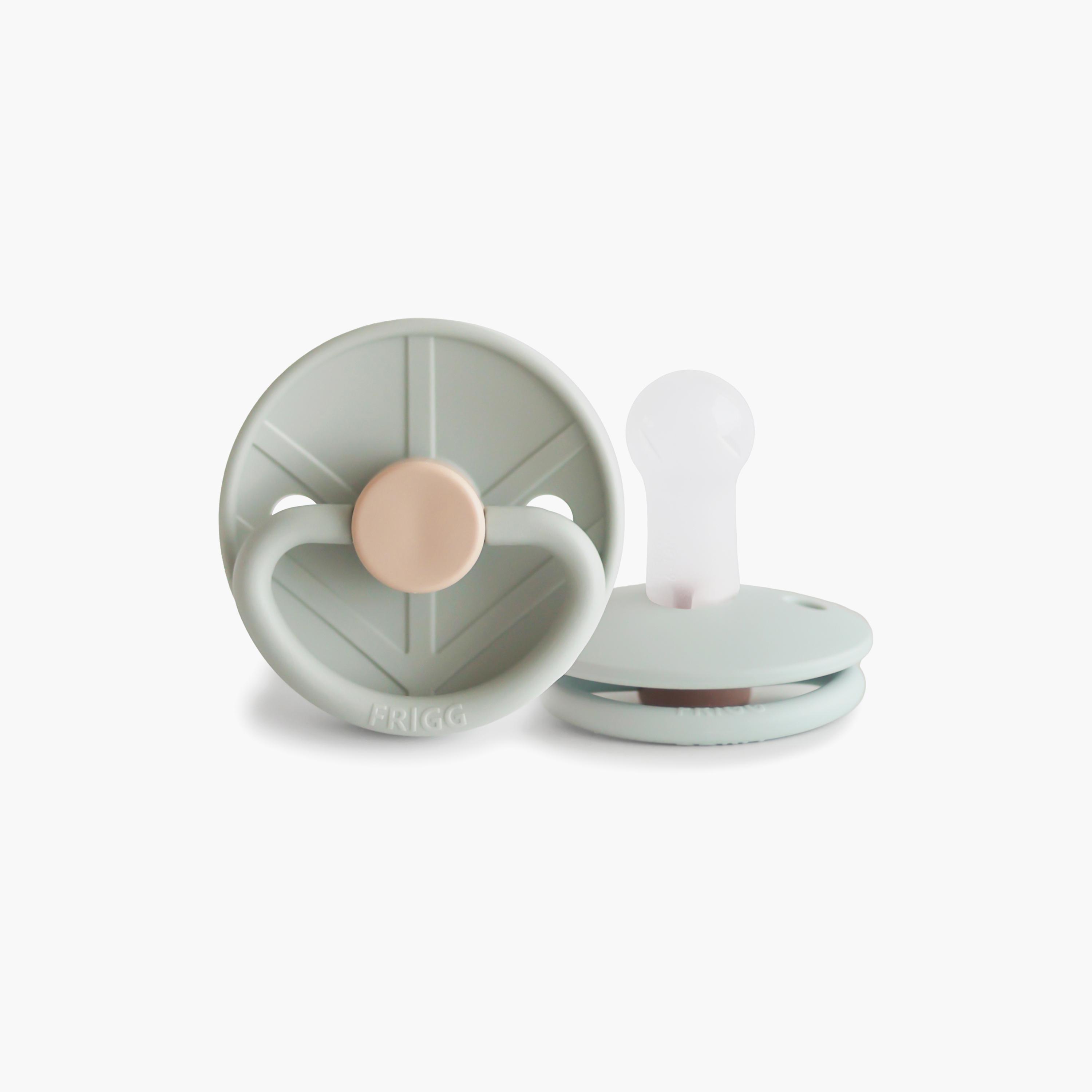 Frigg Little Viking Silicone Baby Pacifier - Holger Sage - Size 2-baby-feeding-pacifiers-image-2