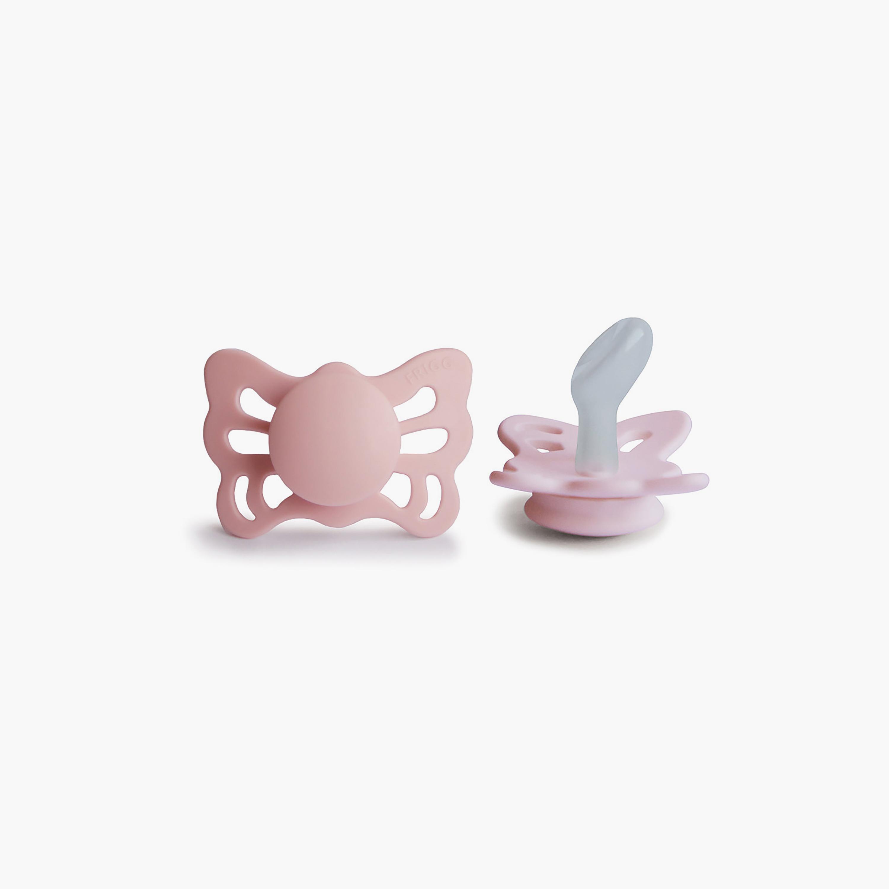 لهاية فريج باترفلاي سيليكون تشريحية - مقاس 1-baby-feeding-pacifiers-image-2