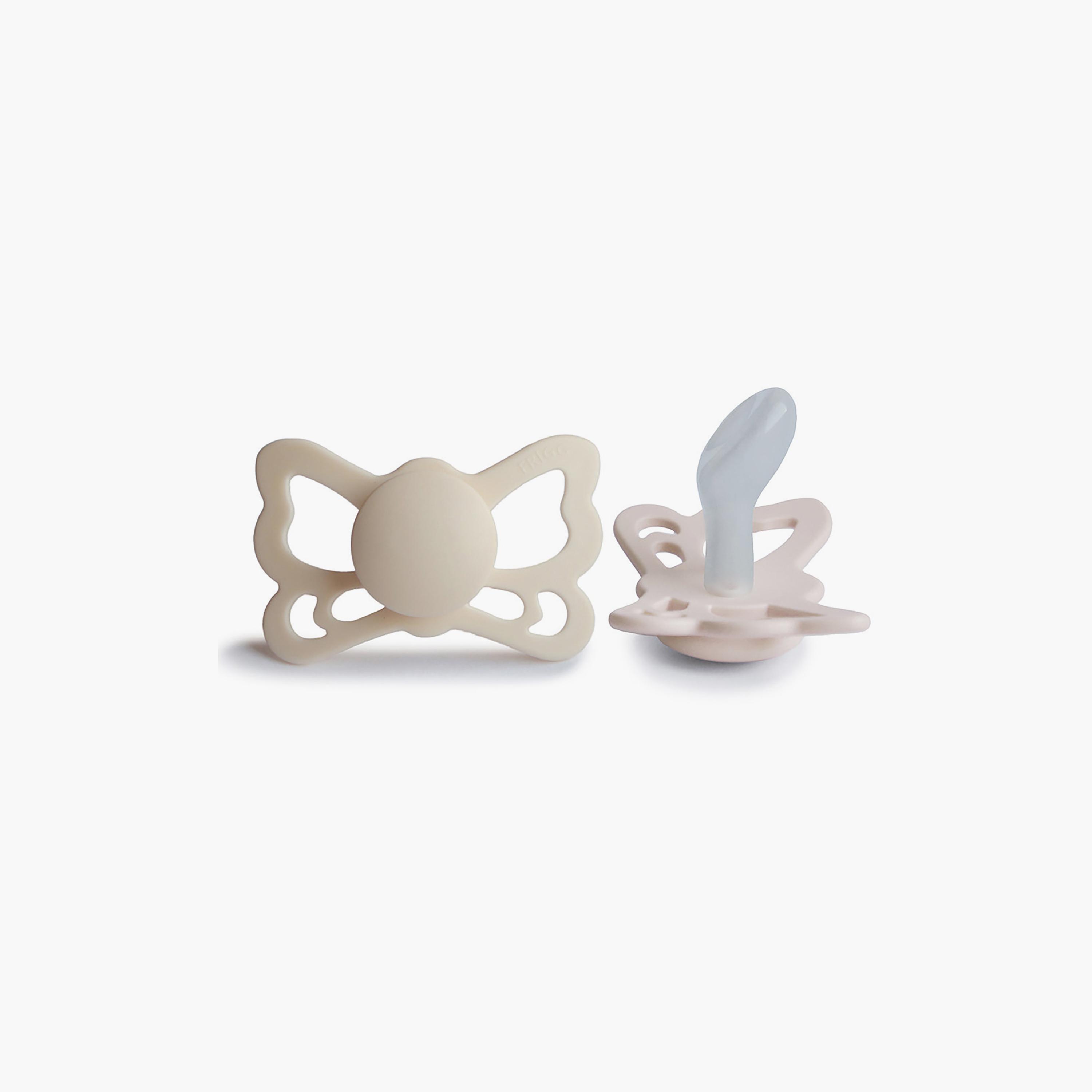 FRIGG Butterfly Anatomical Silicone Pacifier - Size 2-baby-feeding-pacifiers-image-2