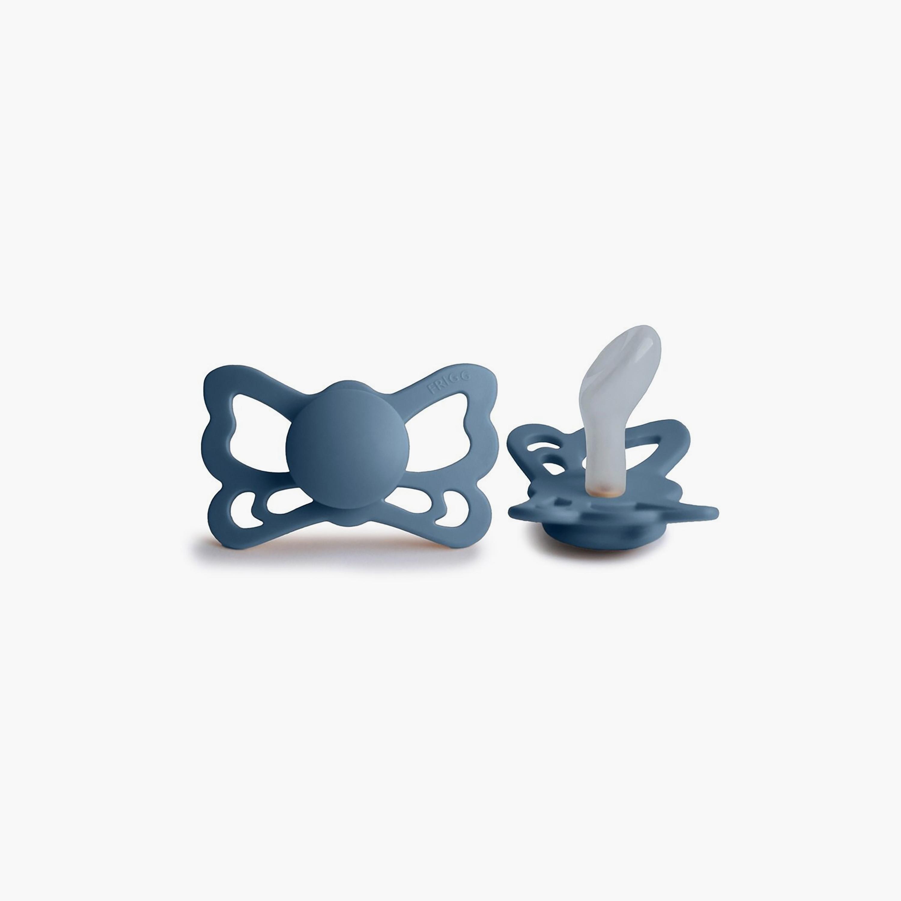FRIGG Butterfly Anatomical Silicone Pacifier - Size 2-baby-feeding-pacifiers-image-2