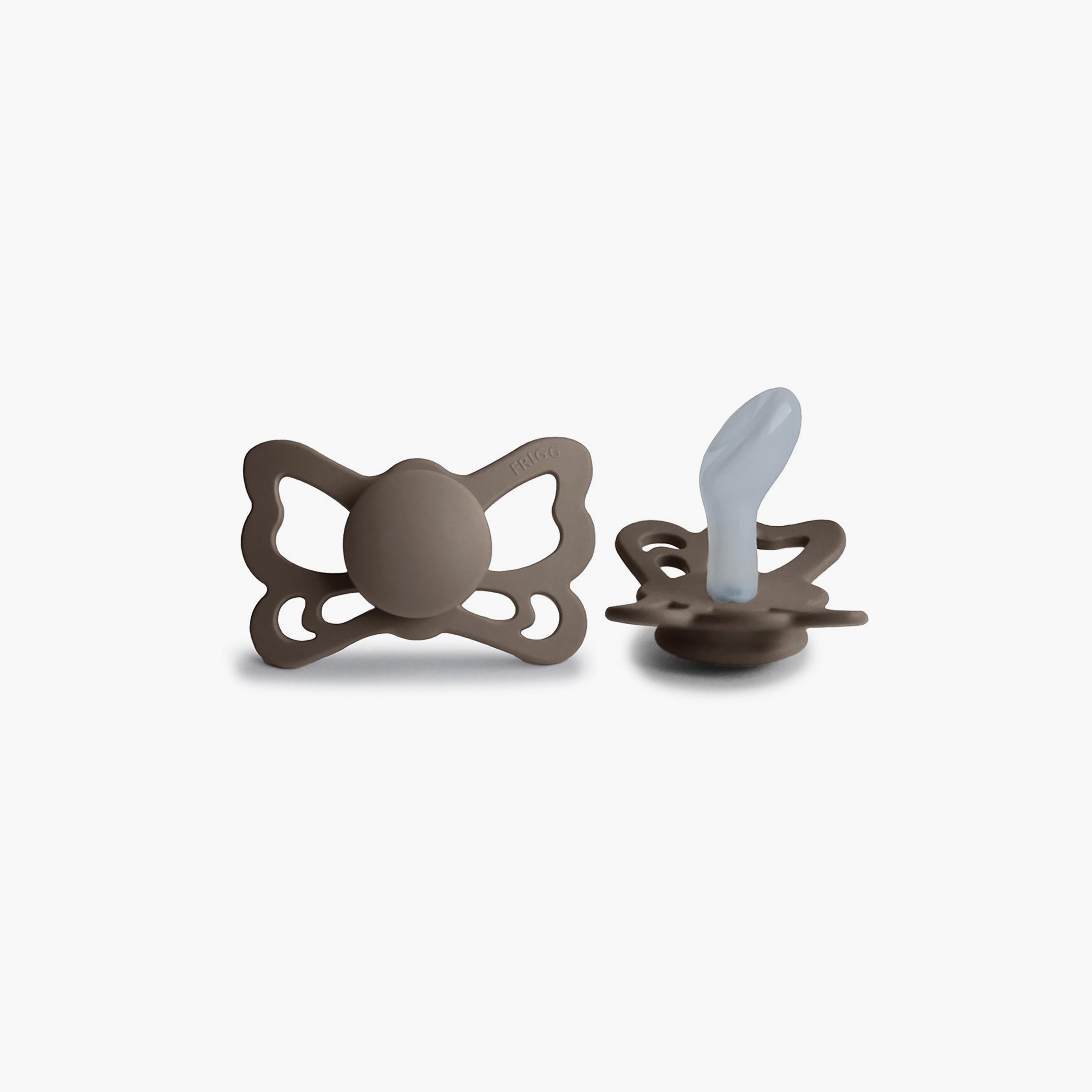 لهاية فريج باترفلاي سيليكون تشريحية - مقاس 2-baby-feeding-pacifiers-image-2