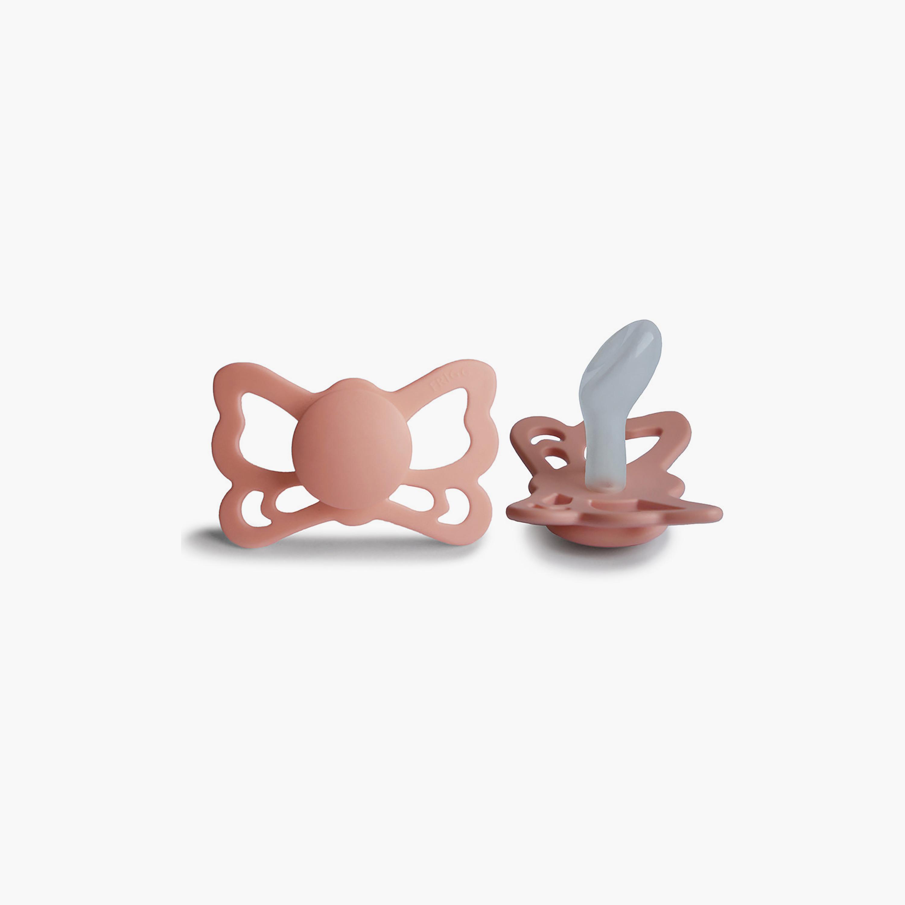 FRIGG Butterfly Anatomical Silicone Pacifier - Size 2-baby-feeding-pacifiers-image-2
