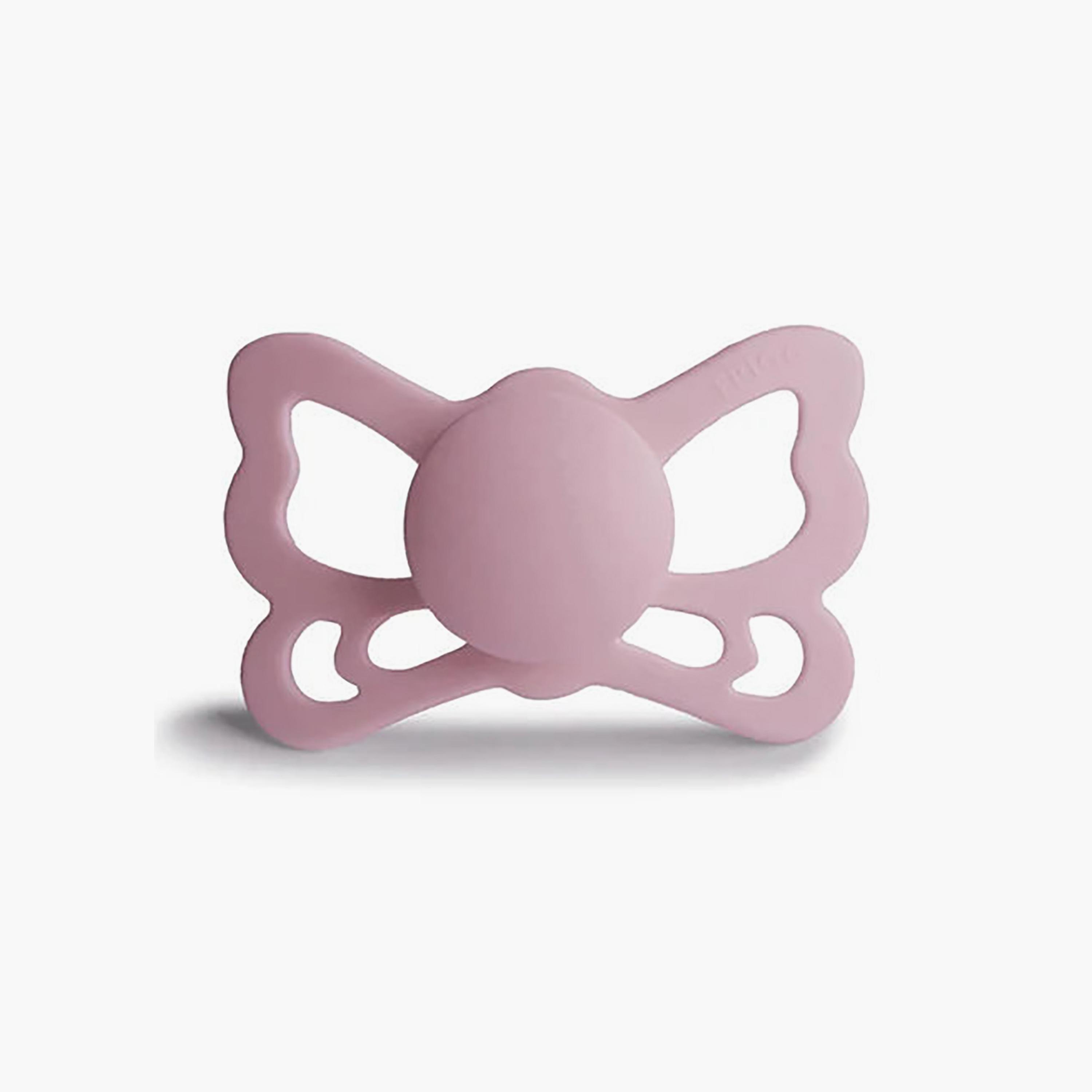 لهاية فريج باترفلاي سيليكون تشريحية - مقاس 2-baby-feeding-pacifiers-image-1