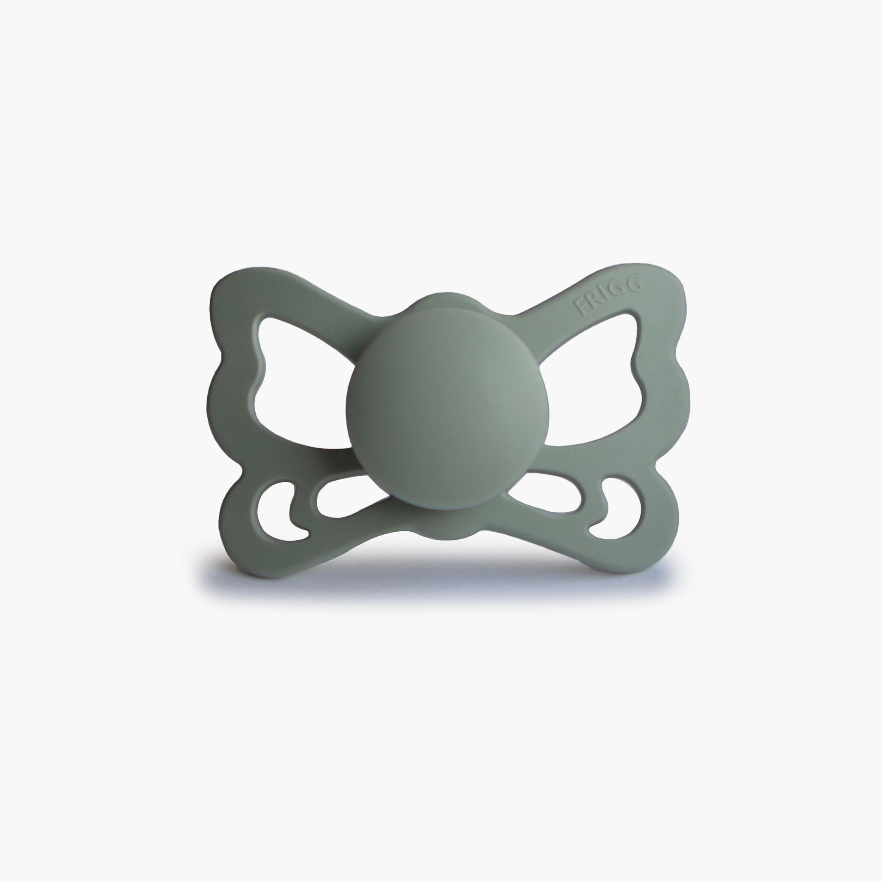 FRIGG Butterfly Anatomical Silicone Pacifier - Size 2-baby-feeding-pacifiers-image-1
