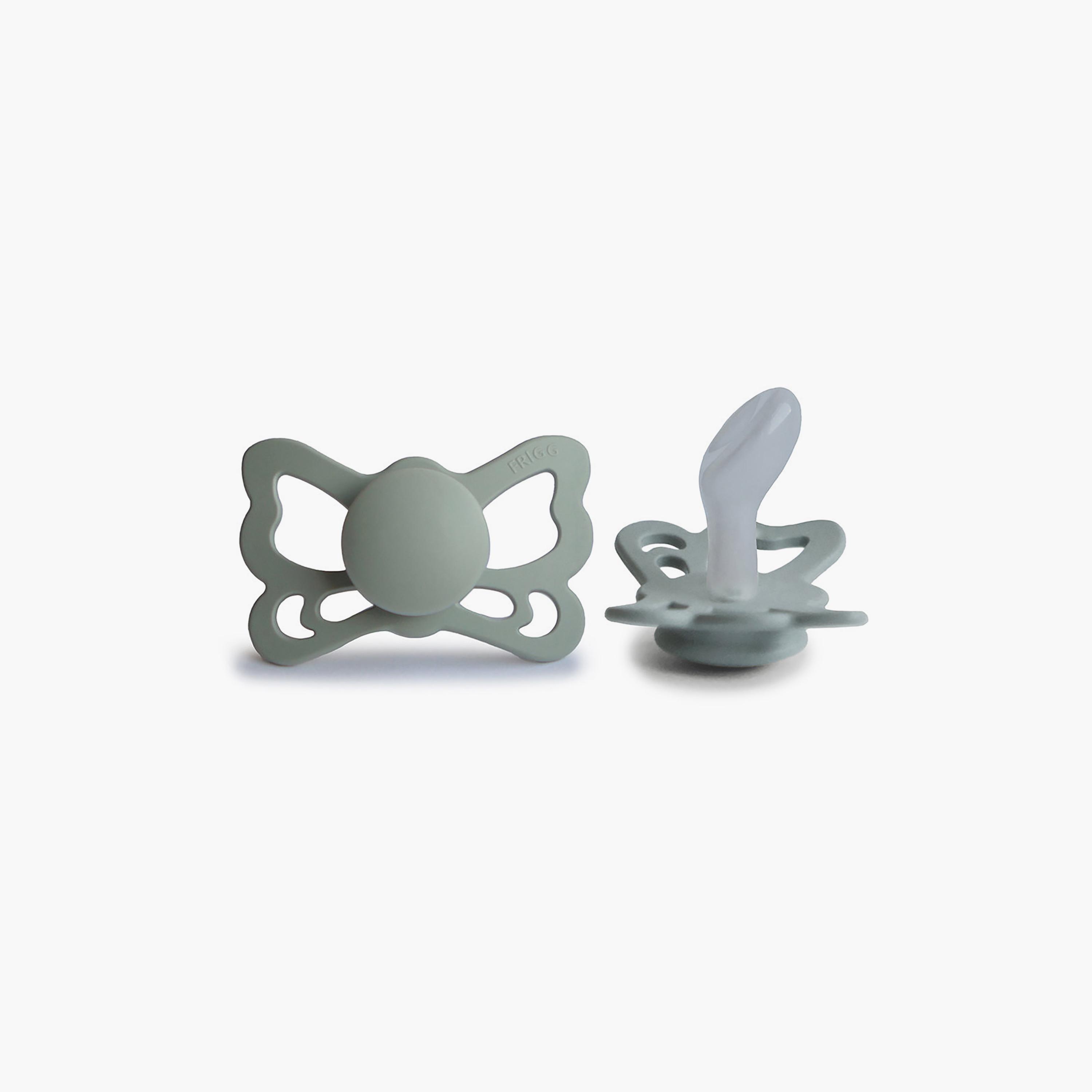 FRIGG Butterfly Anatomical Silicone Pacifier - Size 2-baby-feeding-pacifiers-image-2
