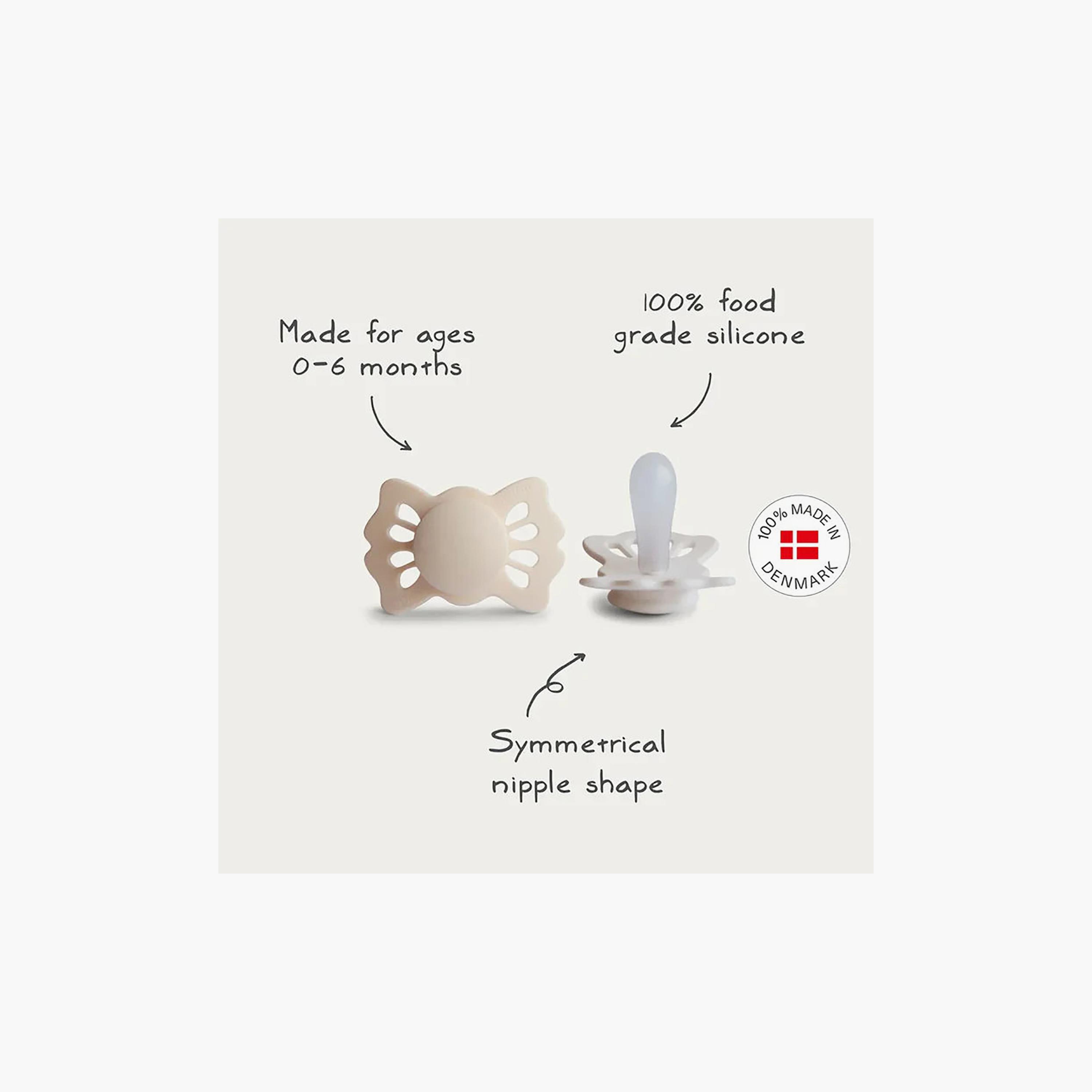 لهاية فريج لوكي سيليكون متماثلة - مقاس 1-baby-feeding-pacifiers-image-6