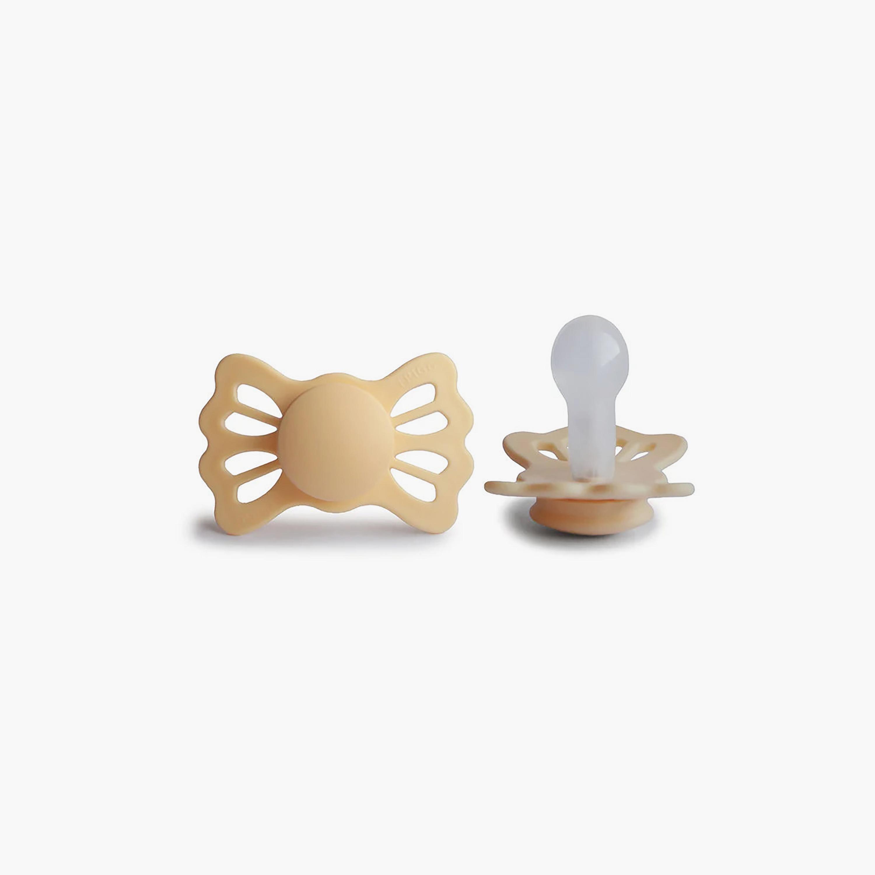لهاية فريج لوكي سيليكون متماثلة - مقاس 2-baby-feeding-pacifiers-image-2