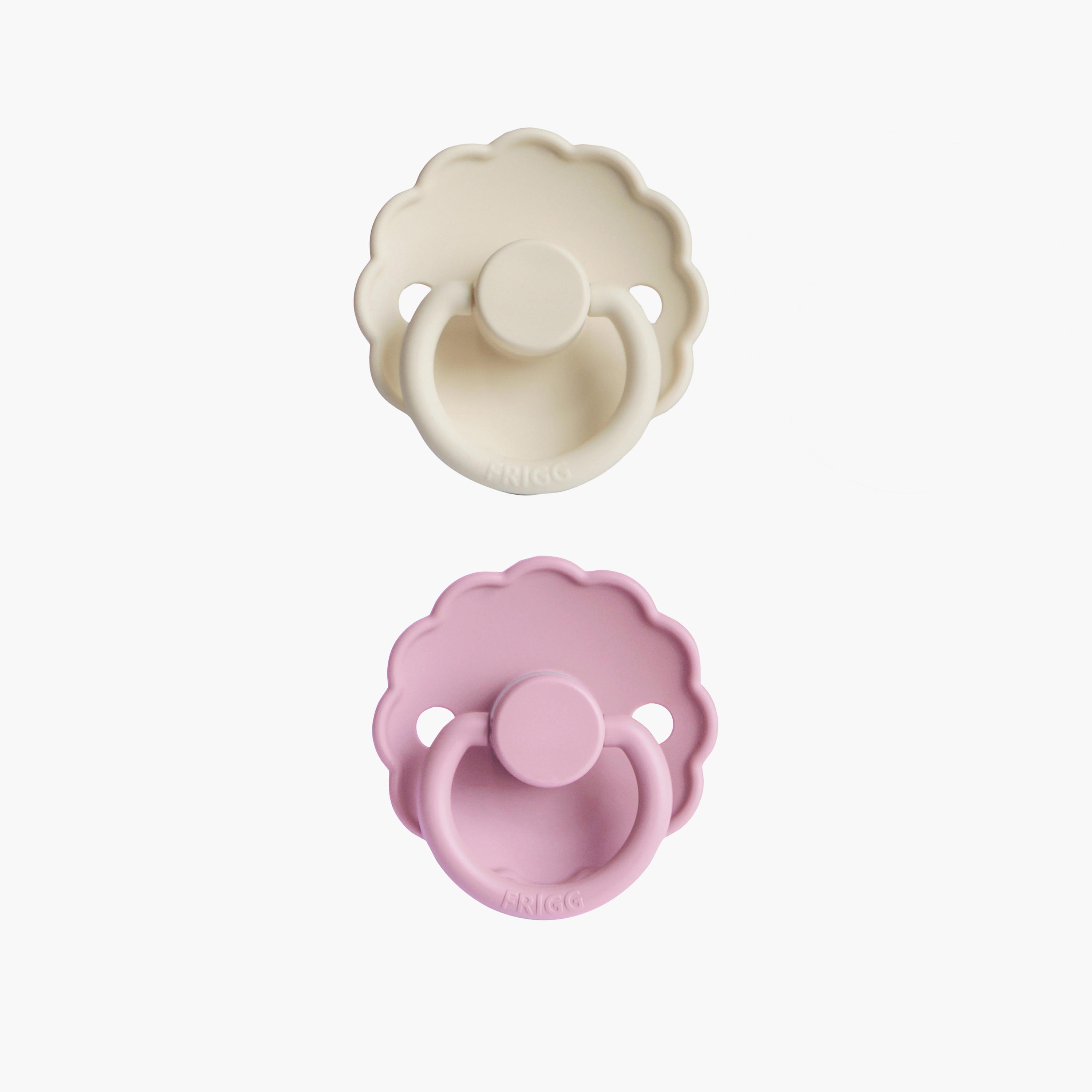 FRIGG Daisy 2-Piece Latex Pacifier - Size 1-baby-feeding-pacifiers-image-1